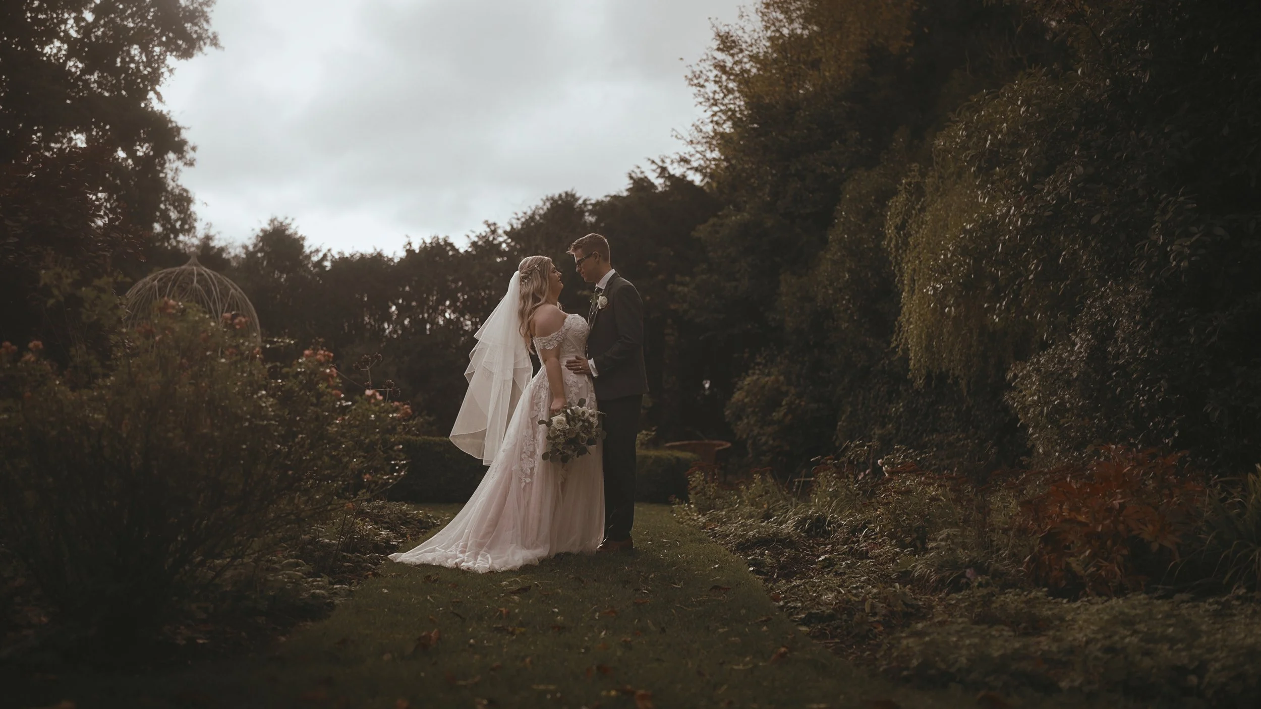A wedding videography shot from an Oxnead Hall wedding, captured by Norfolk videographer Luke Batchelor Productions.