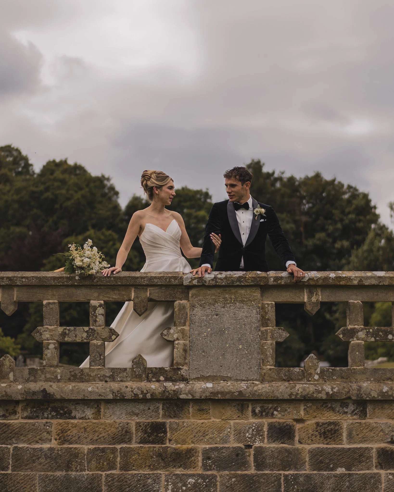An image from a Holkham Hall wedding film, captured by Norfolk wedding videographer Luke Batchelor Productions.