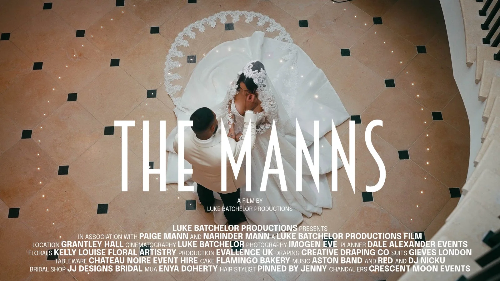 A high-energy cinematic wedding film from a high-end black-tie celebration at Grantley Hall in North Yorkshire.