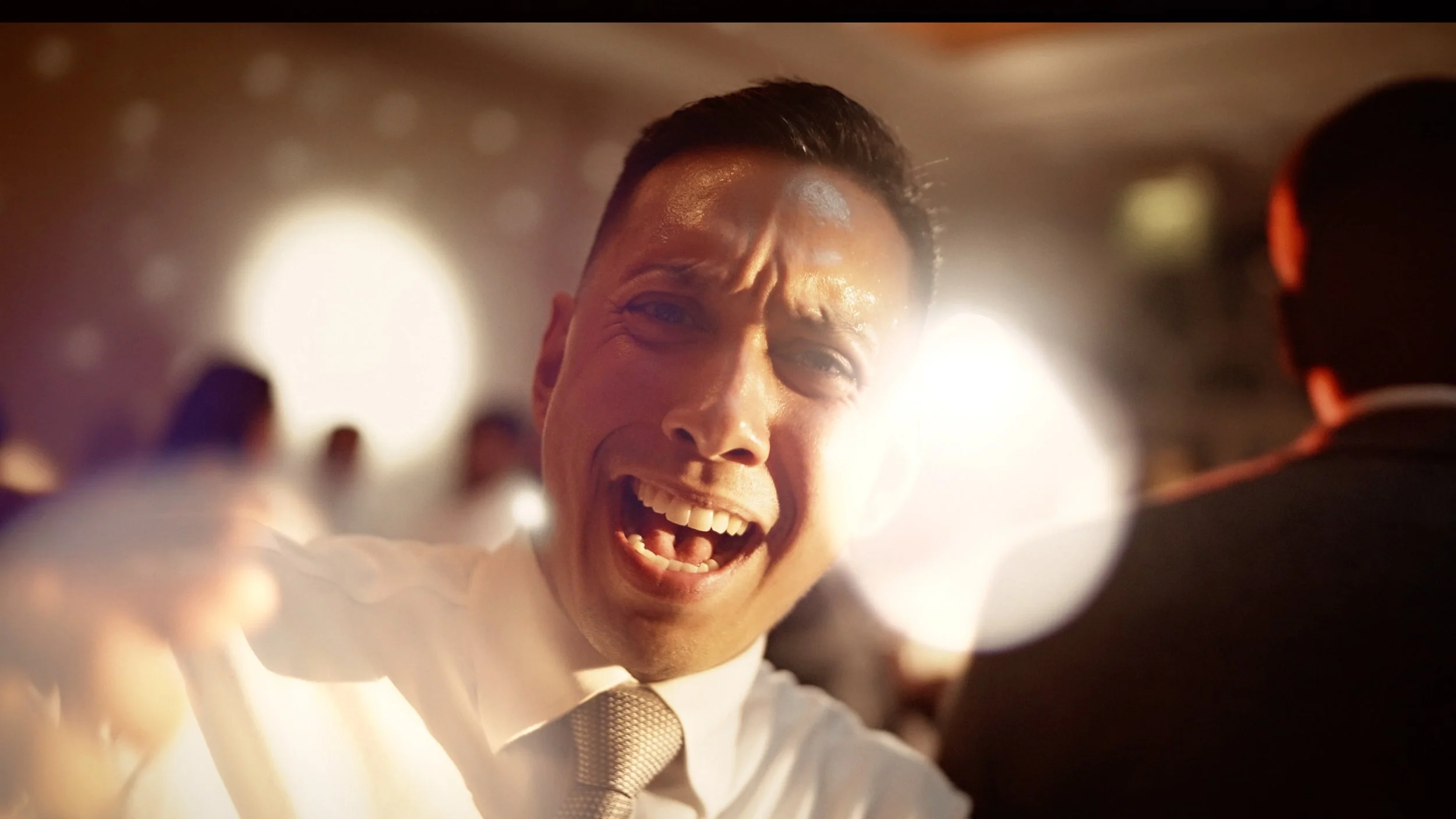 High-energy evening after party at a summer wedding at The Orangery.