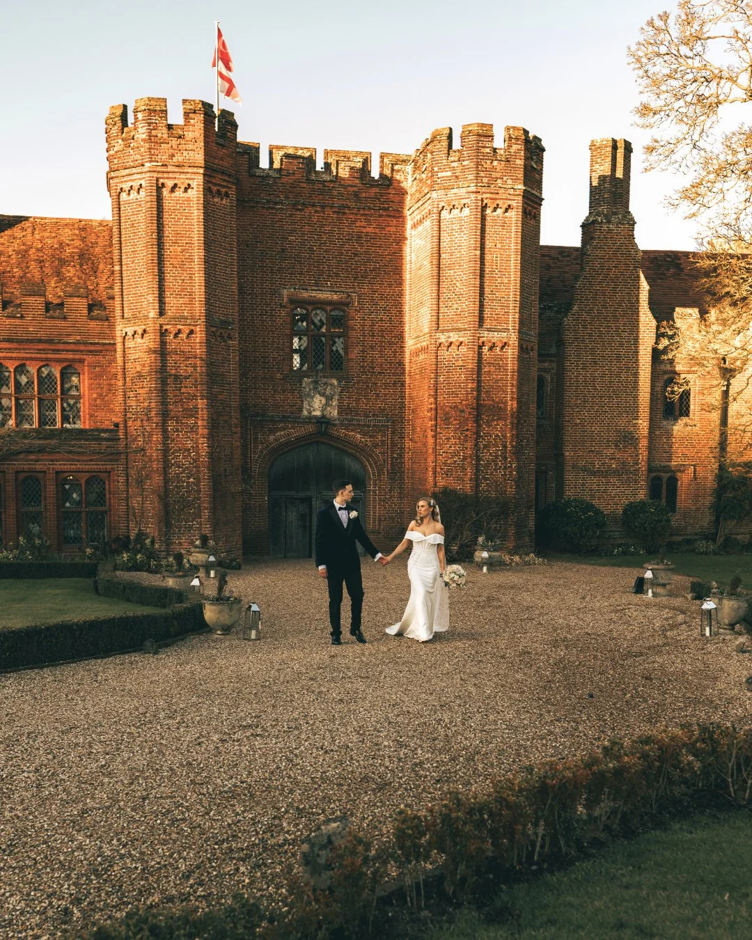 A couples portrait session run by a creative wedding photography and videography team in the South East of England