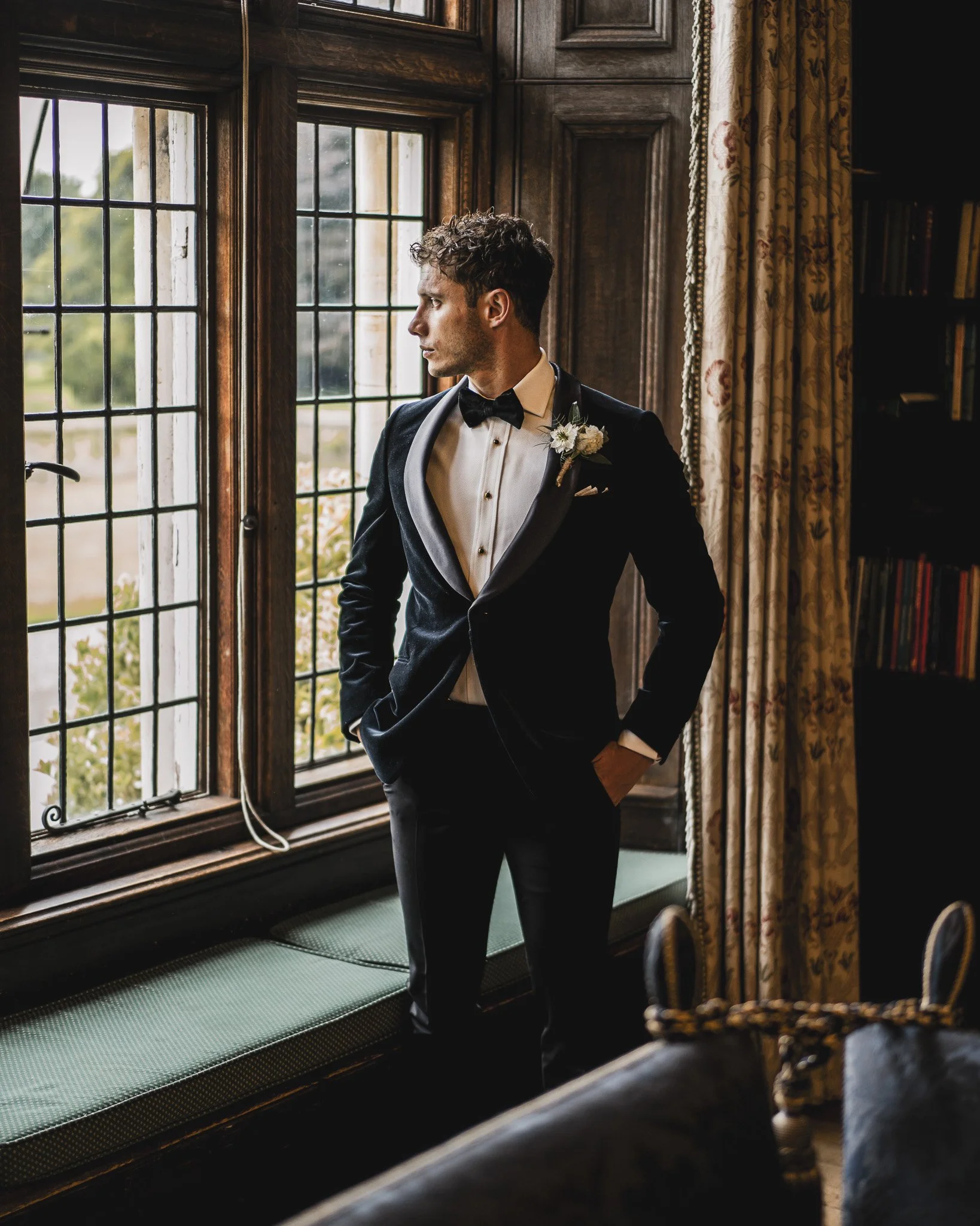 A shot from a wedding at Balcombe Place in Sussex, captured by wedding videographer Luke Batchelor Productions.