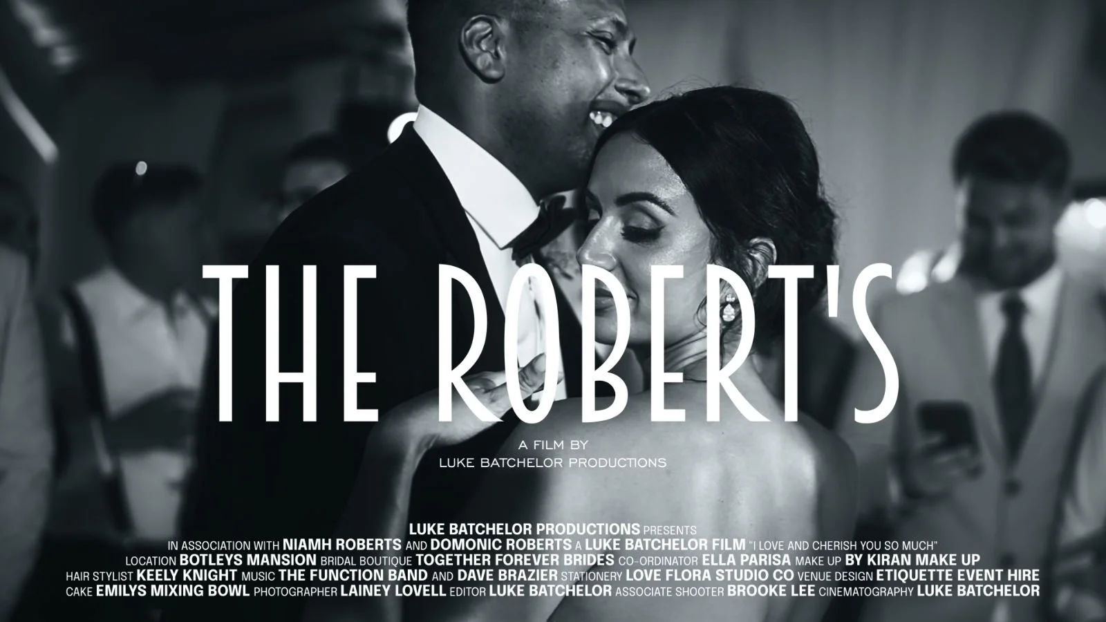 A black-tie wedding film from Botleys Mansion, Surrey, tellingt he story of a modern couple at an iconic venue.