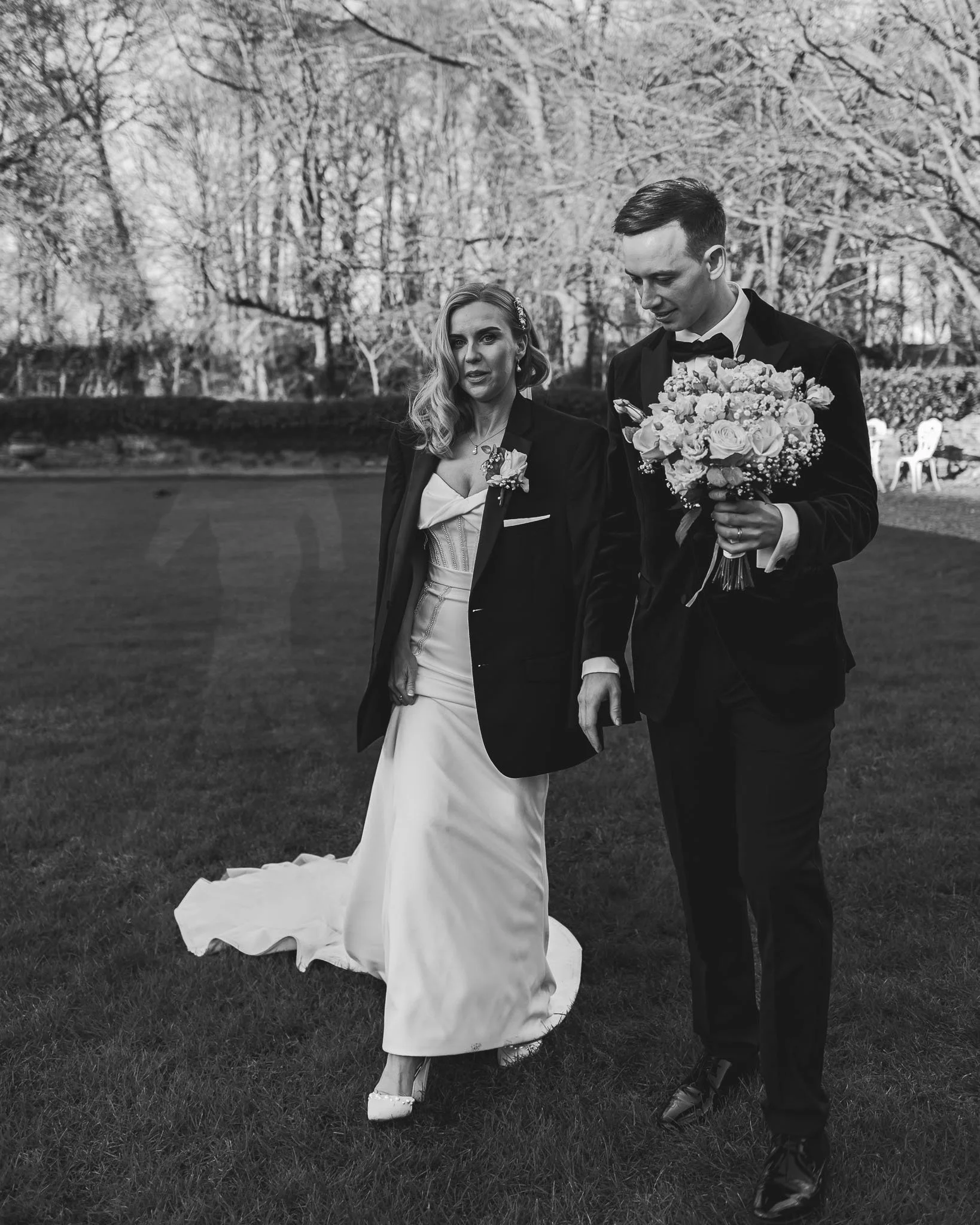 An image from a luxury UK wedding, captured by a wedding photography and videography team from Luke Batchelor Productions.