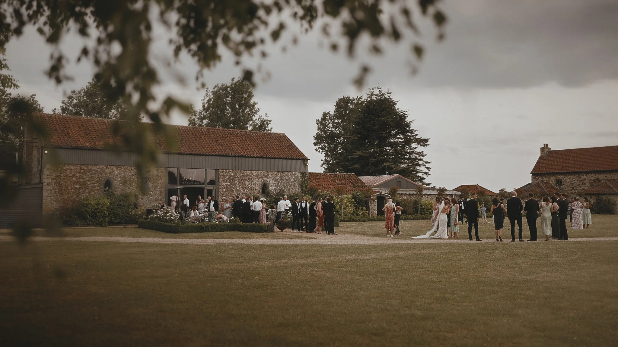 An image of a wedding in Norfolk, captured by wedding videographer Luke Batchelor Productions.