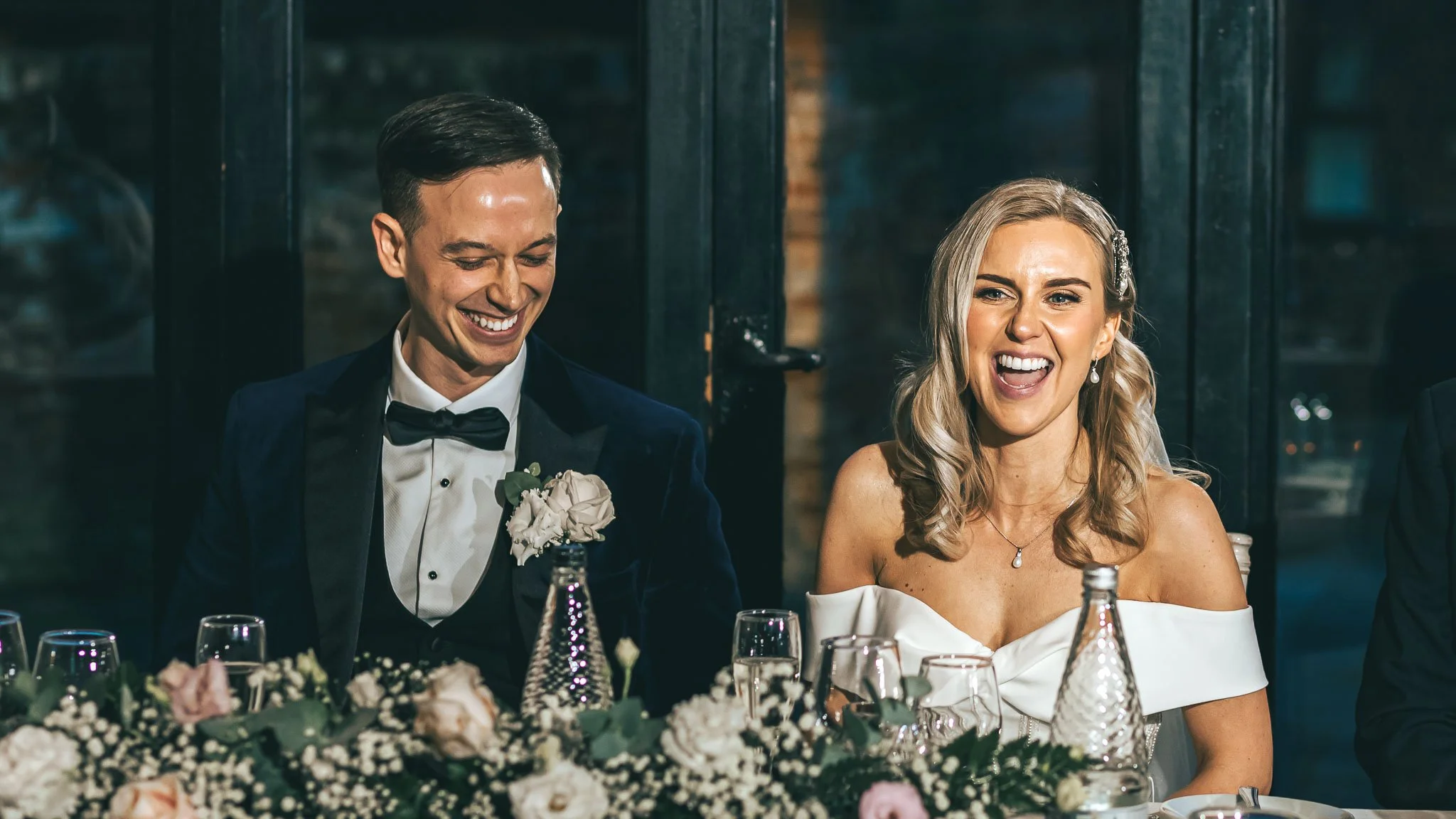 An image from a luxury UK wedding, captured by a wedding photography and videography team from Luke Batchelor Productions.