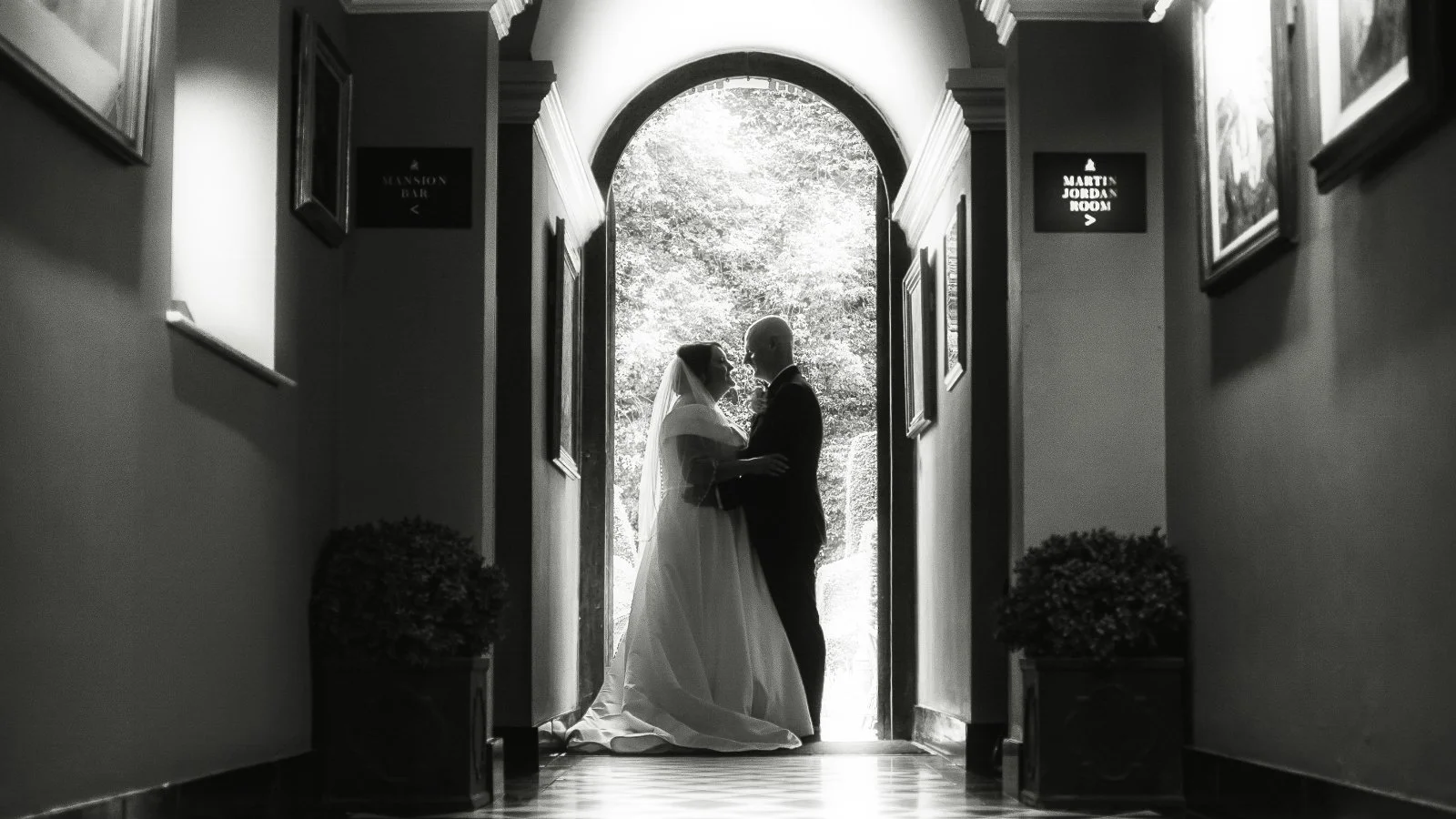 A black tie wedding film teaser and photographs from the Port Lympne wedding venue in kent.