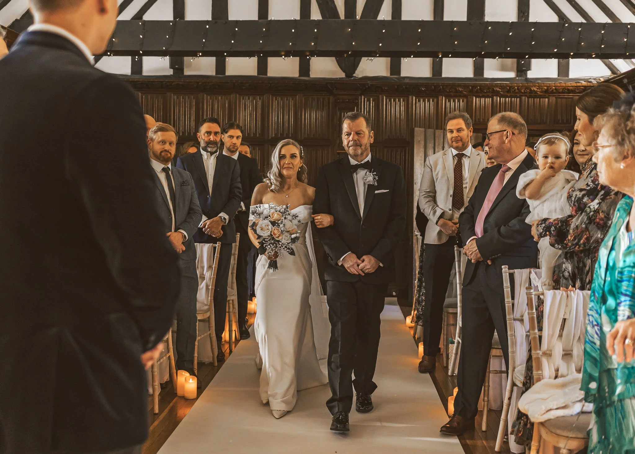 An image from a luxury UK wedding, captured by a wedding photography and videography team from Luke Batchelor Productions.