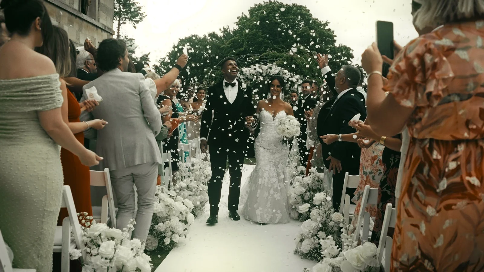 A review by a bride from Botleys Mansion in Surrey of her wedding videographer