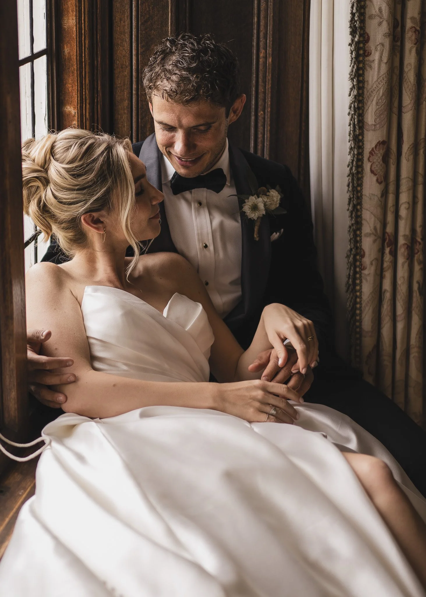 An image from a Holkham Hall wedding film, captured by Norfolk wedding videographer Luke Batchelor Productions.