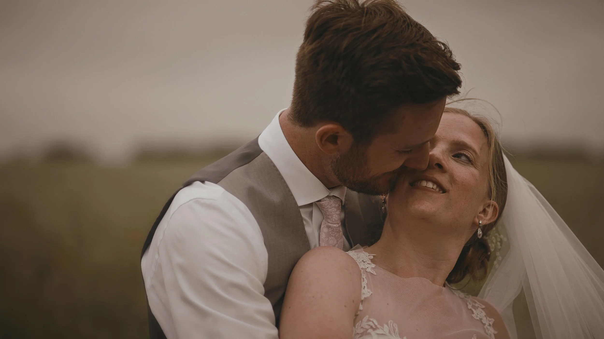 An image of a wedding in Norfolk, captured by wedding videographer Luke Batchelor Productions.