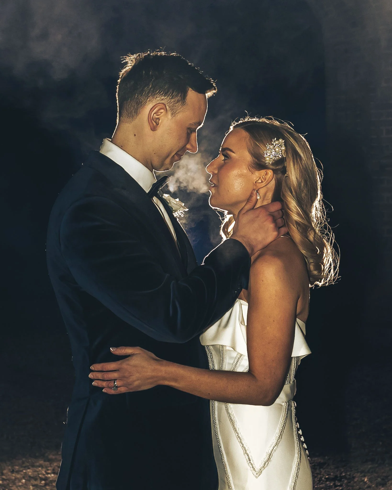 An image from a luxury UK wedding, captured by a wedding photography and videography team from Luke Batchelor Productions.