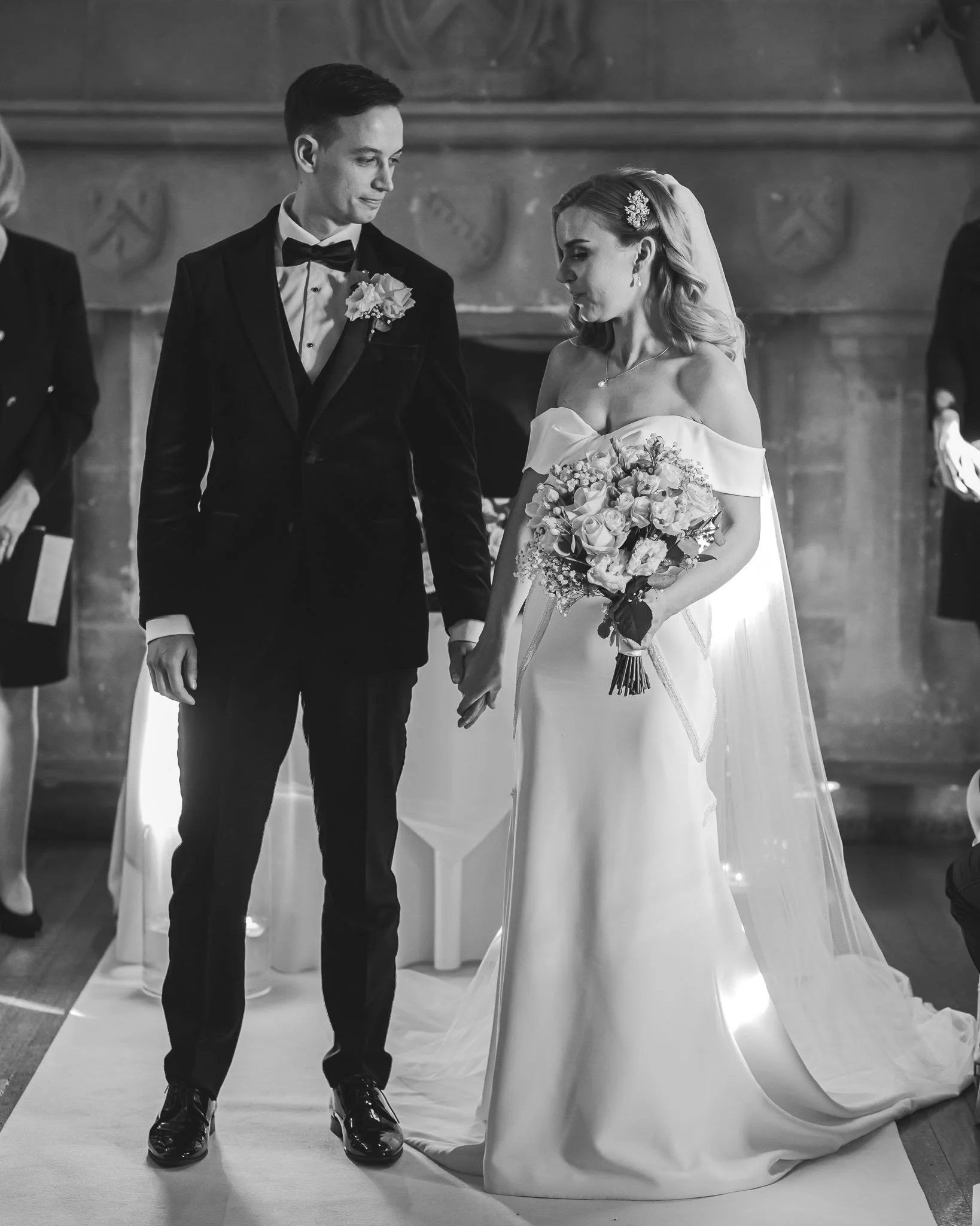 An image from a luxury UK wedding, captured by a wedding photography and videography team from Luke Batchelor Productions.