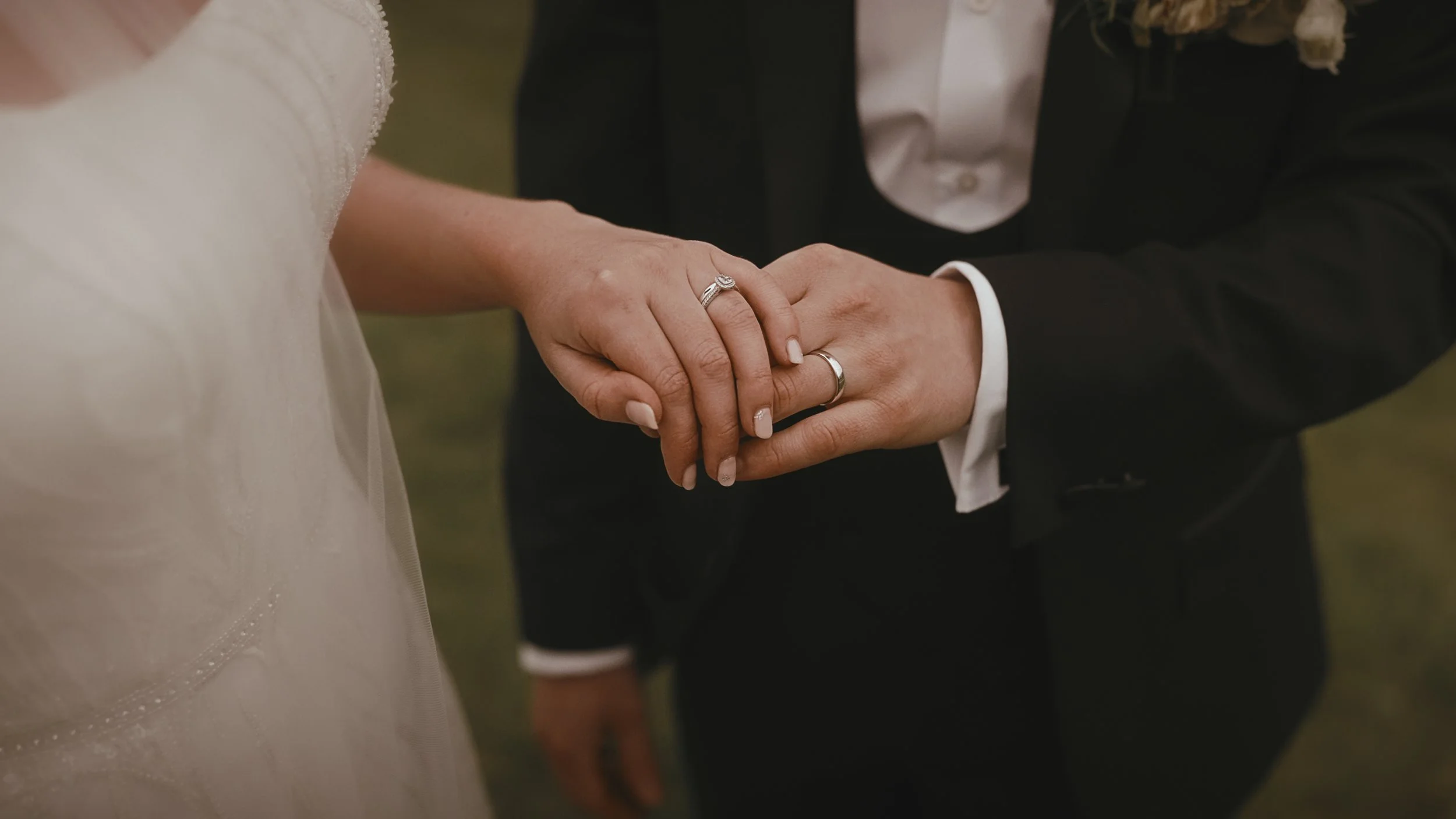 A cinematic wedding videography shot from a Pylewell Park wedding in Hampshire, captured by Luke Batchelor Productions.