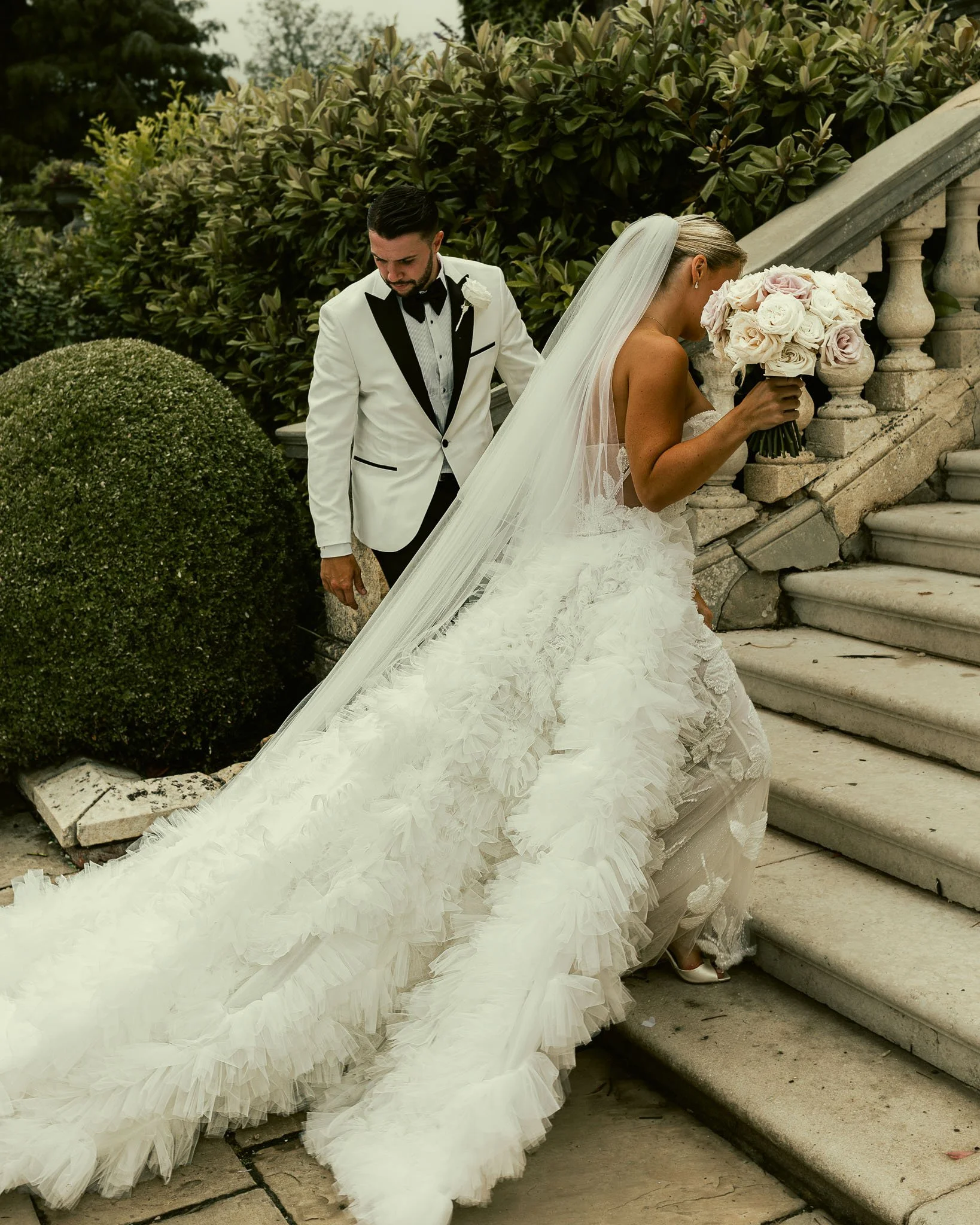 A luxury Eastwell Manor wedding, filmed and photographed by Kent wedding videographer Luke Batchelor Productions.