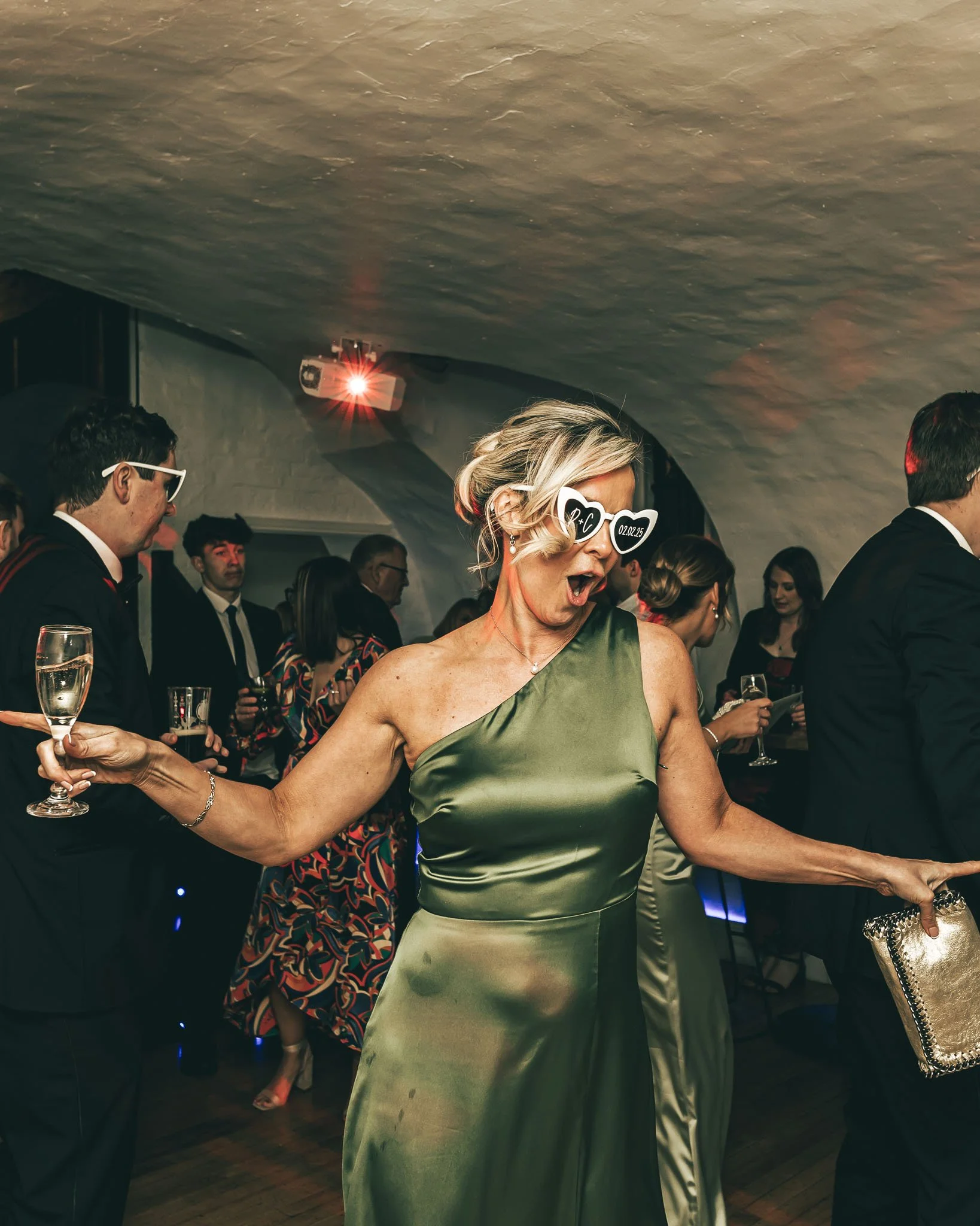 An image from a luxury UK wedding, captured by a wedding photography and videography team from Luke Batchelor Productions.