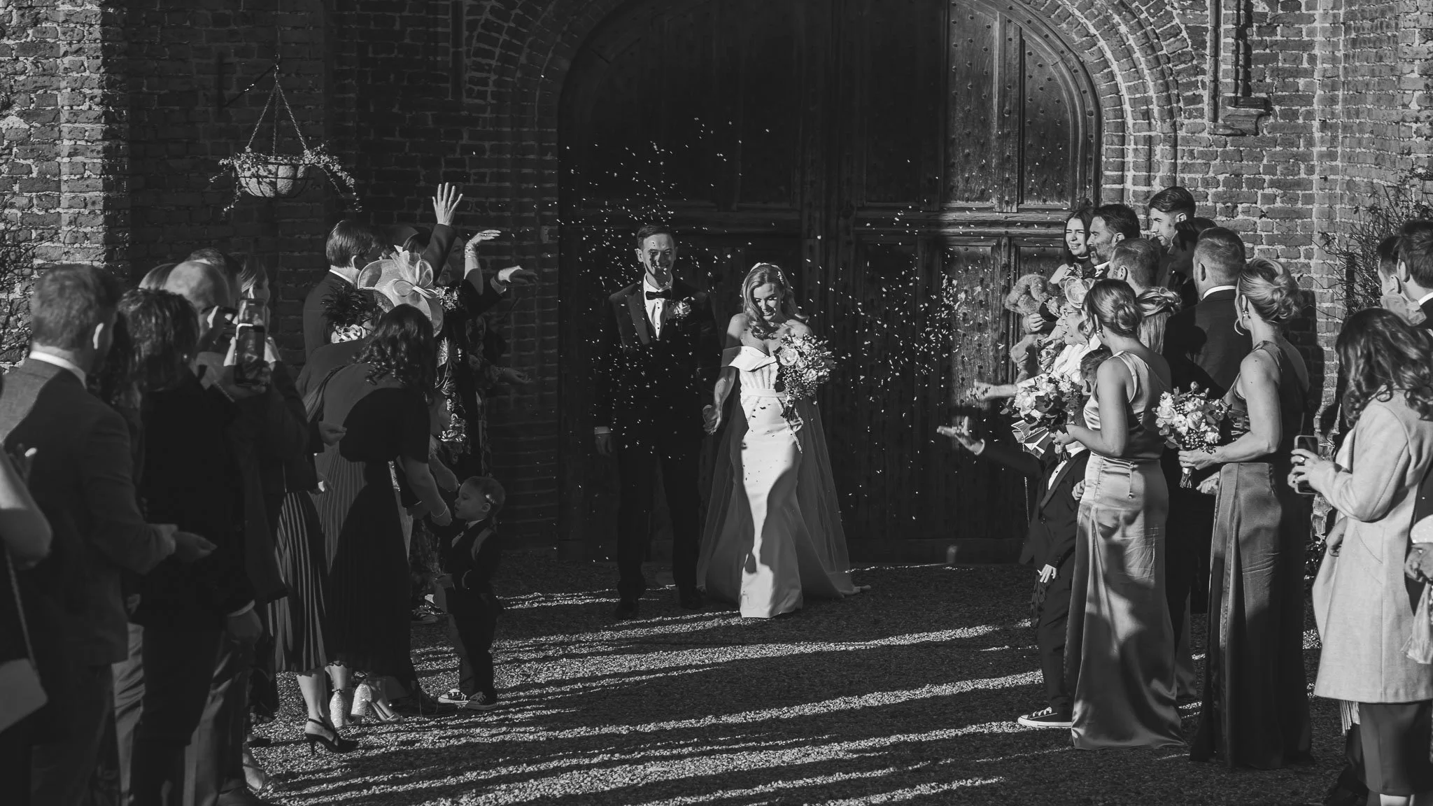 A review from a couple about their wedding photography and videography team at Leez Priory in Essex.