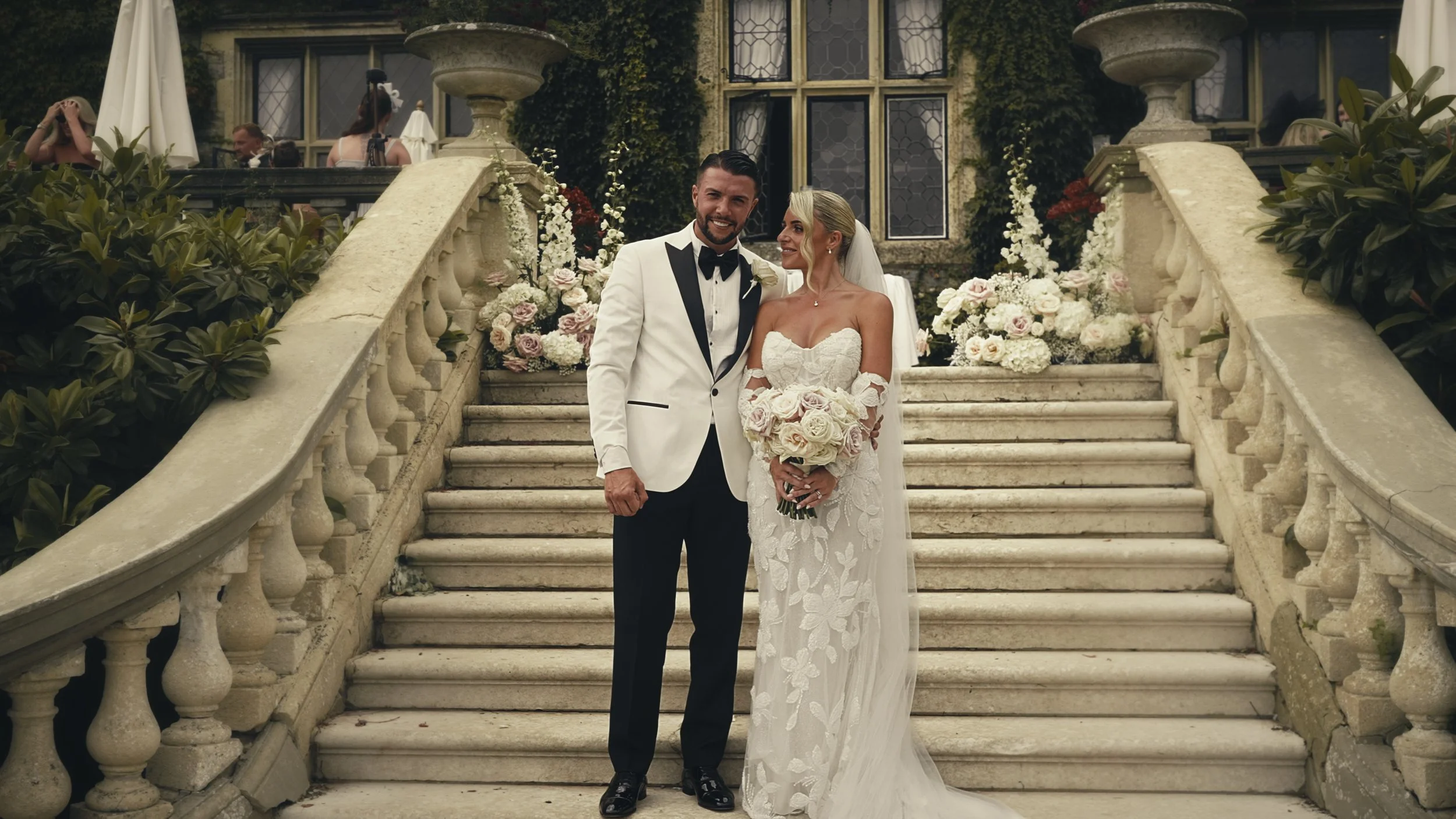 An editorial wedding videography shot, created by UK & Destination wedding videographer Luke Batchelor Productions