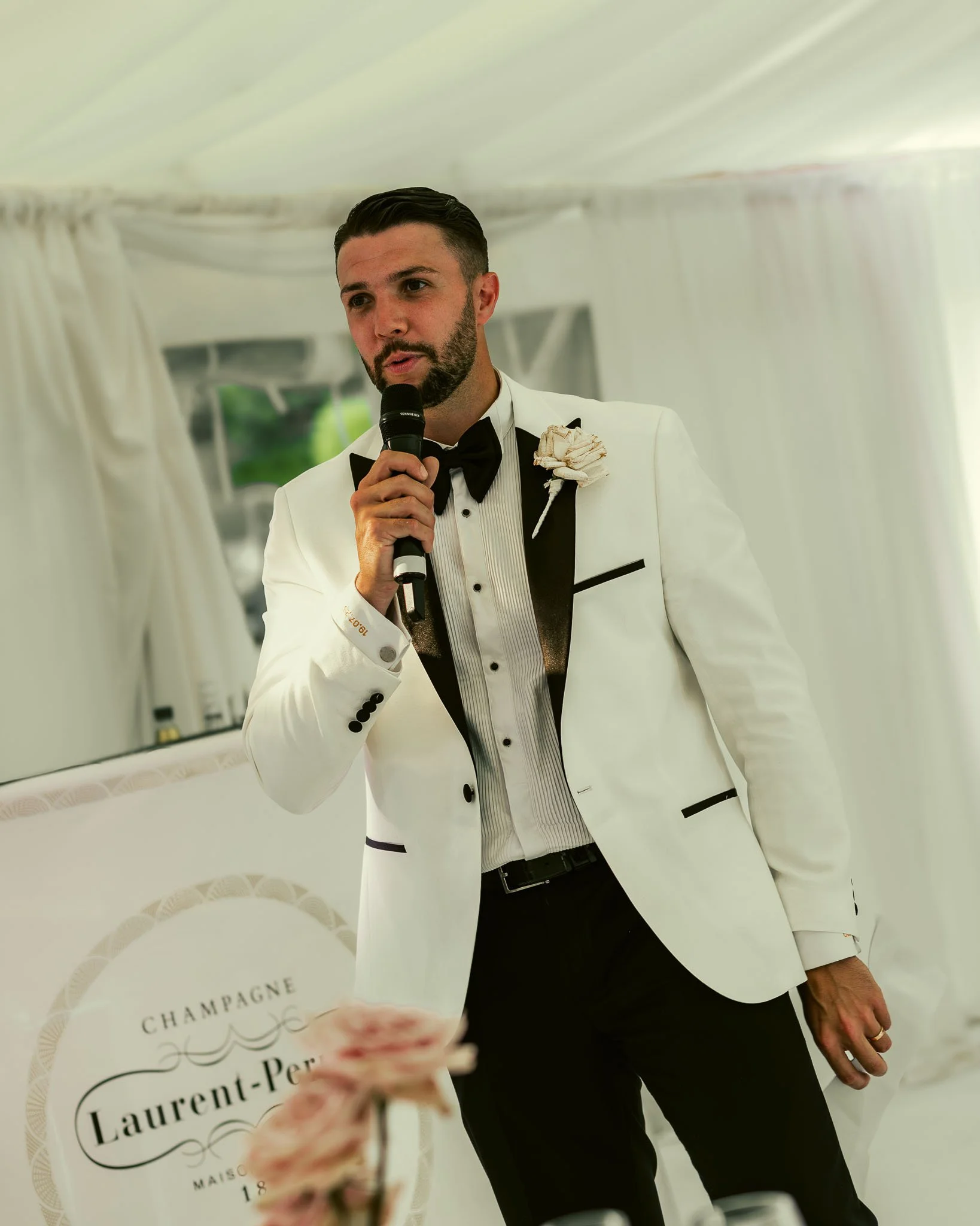 A luxury Eastwell Manor wedding, filmed and photographed by Kent wedding videographer Luke Batchelor Productions.