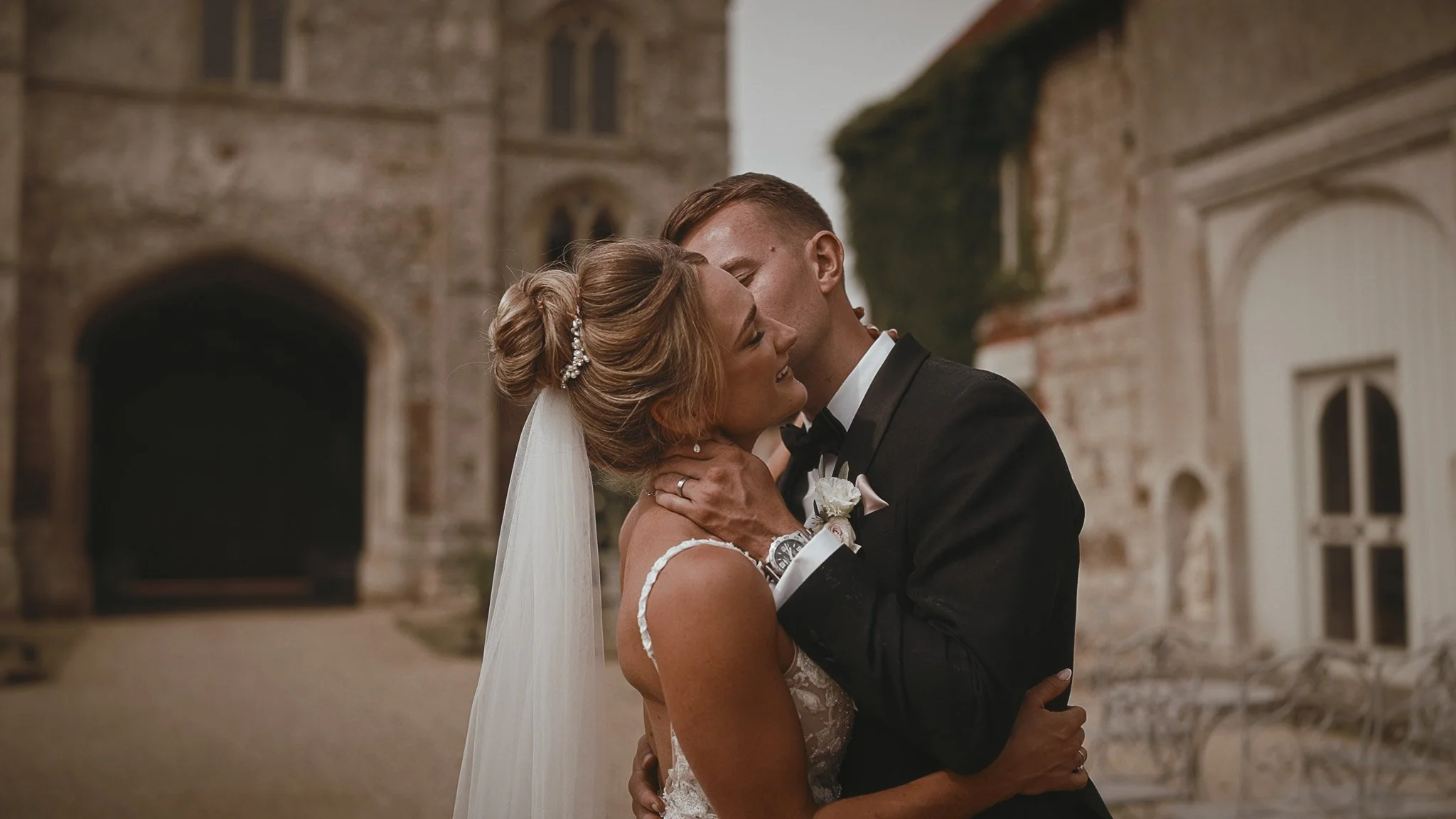 An image of a wedding in Norfolk, captured by wedding videographer Luke Batchelor Productions.