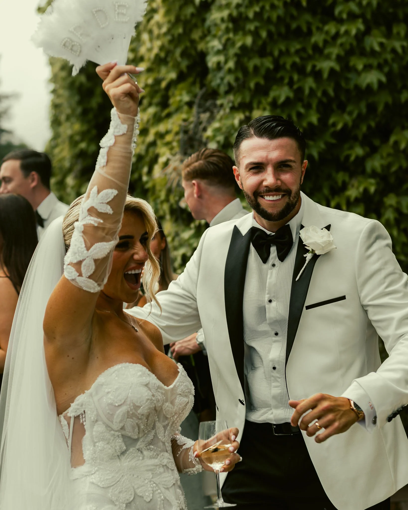 An image of a wedding at Eastwell Manor, captured by wedding photographer and videographer Luke Batchelor Productions.