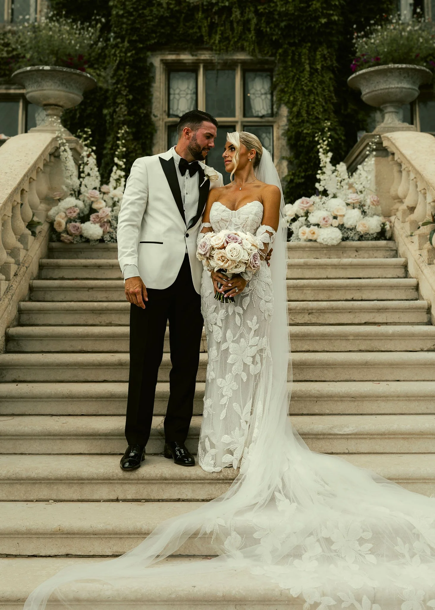 A luxury Eastwell Manor wedding, filmed and photographed by Kent wedding videographer Luke Batchelor Productions.