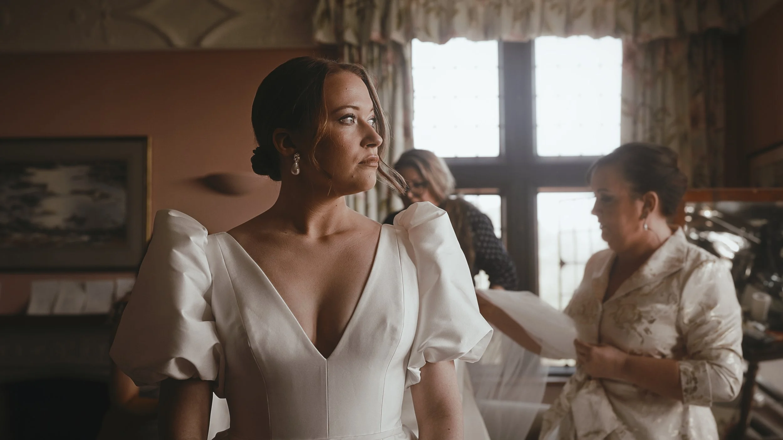 A timeless wedding videography shot, created by UK & Destination wedding videographer Luke Batchelor Productions.