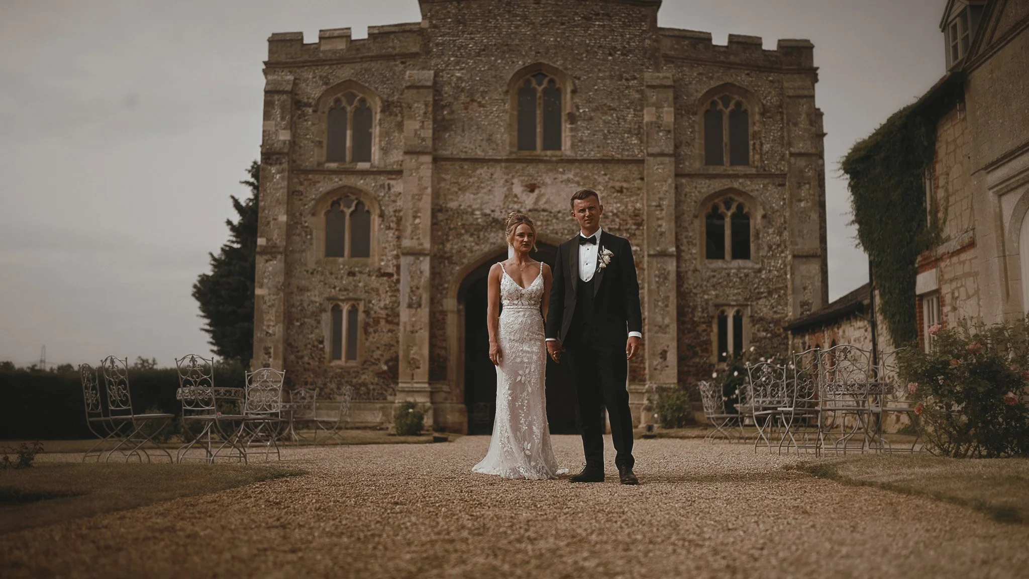 An image of a wedding in Norfolk, captured by wedding videographer Luke Batchelor Productions.