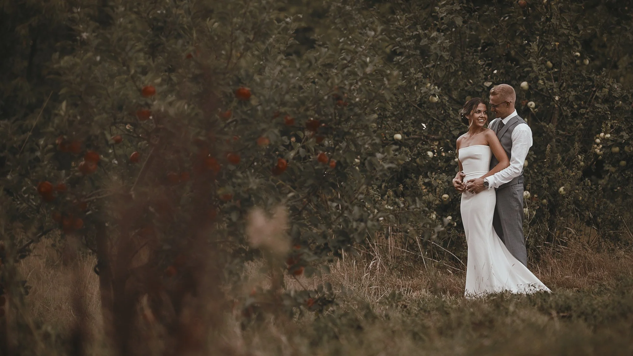 An elegant wedding videography shot, created by UK & Destination wedding videographer Luke Batchelor Productions