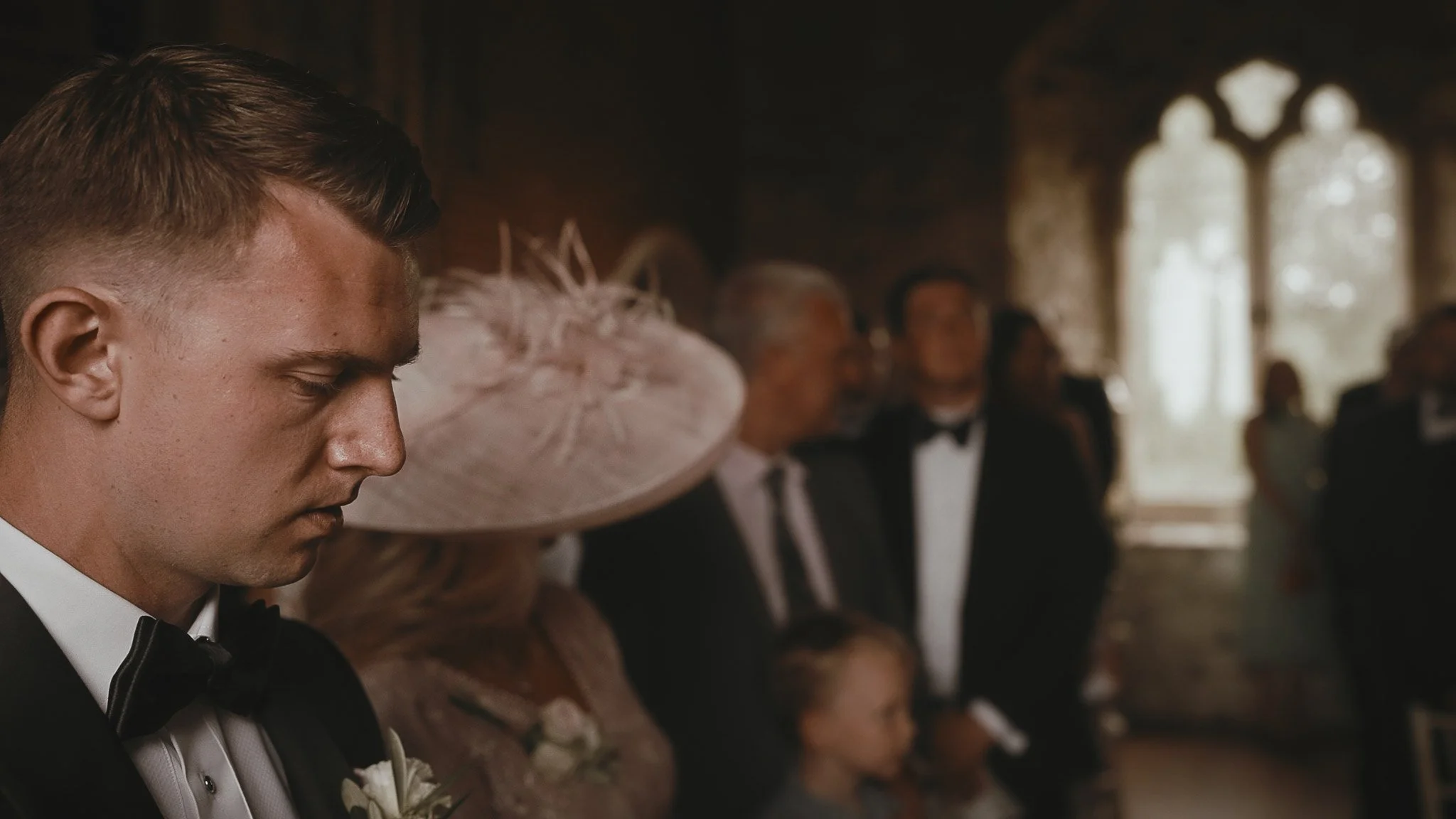 An image of a wedding in Norfolk, captured by wedding videographer Luke Batchelor Productions.