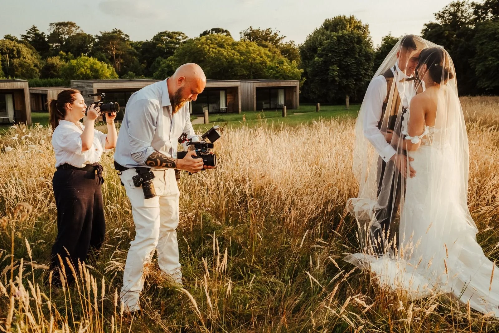 Best wedding videographer UK for black tie weddings and refined storytelling