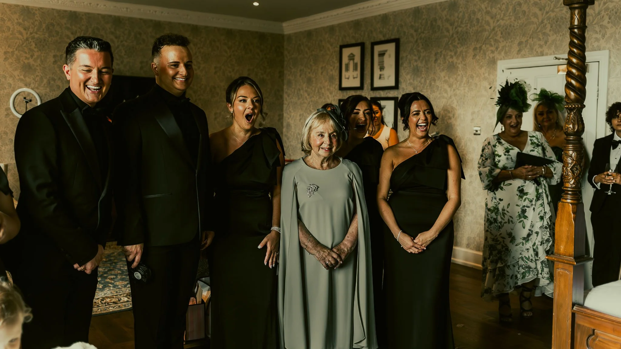 An image from a luxury UK wedding, captured by a wedding photography and videography team from Luke Batchelor Productions.