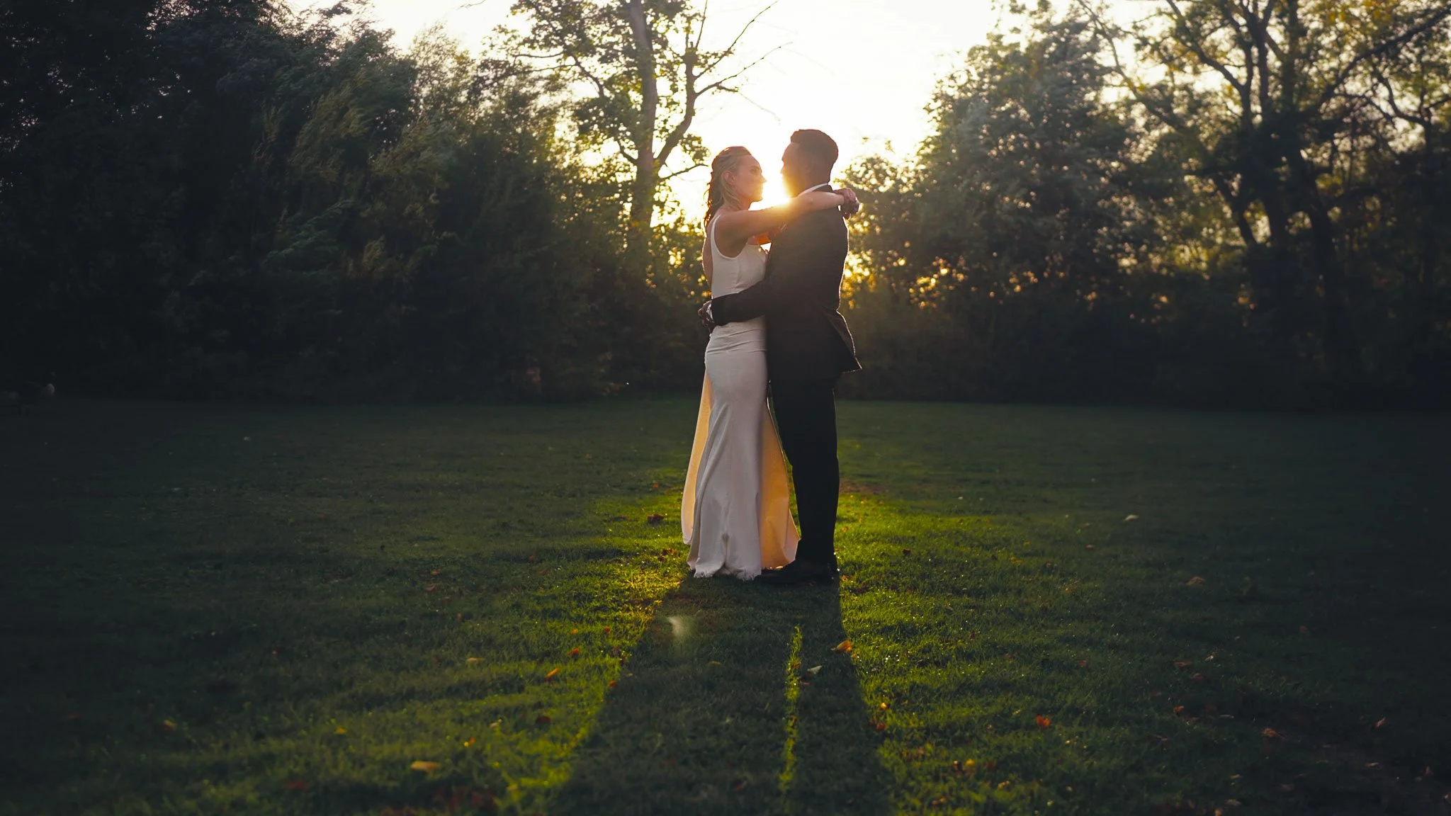 A cinematic wedding videography shot from Mapledurham House, captured by wedding videographer Luke Batchelor Productions
