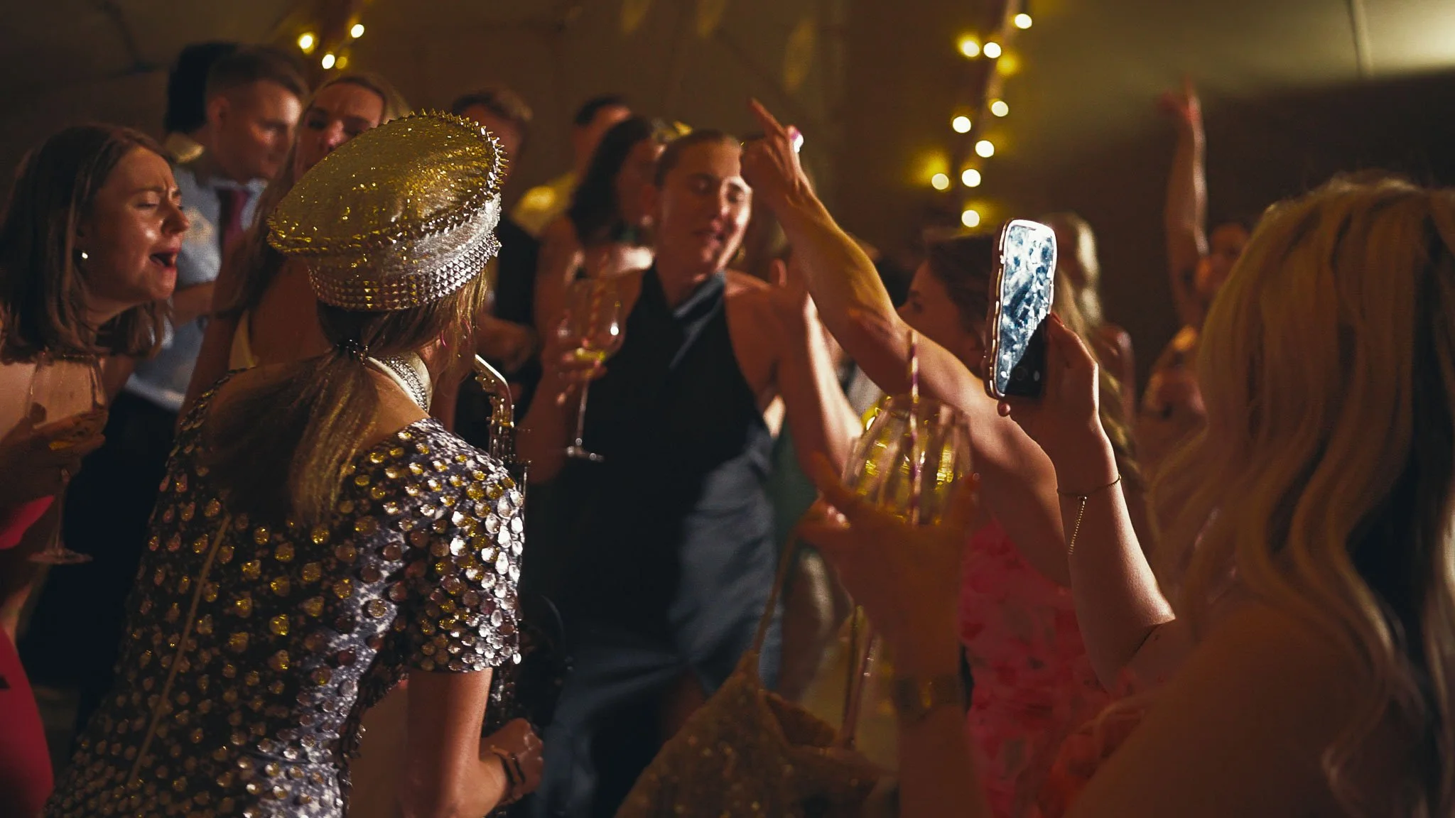 A cinematic wedding videography shot from Mapledurham House, captured by wedding videographer Luke Batchelor Productions