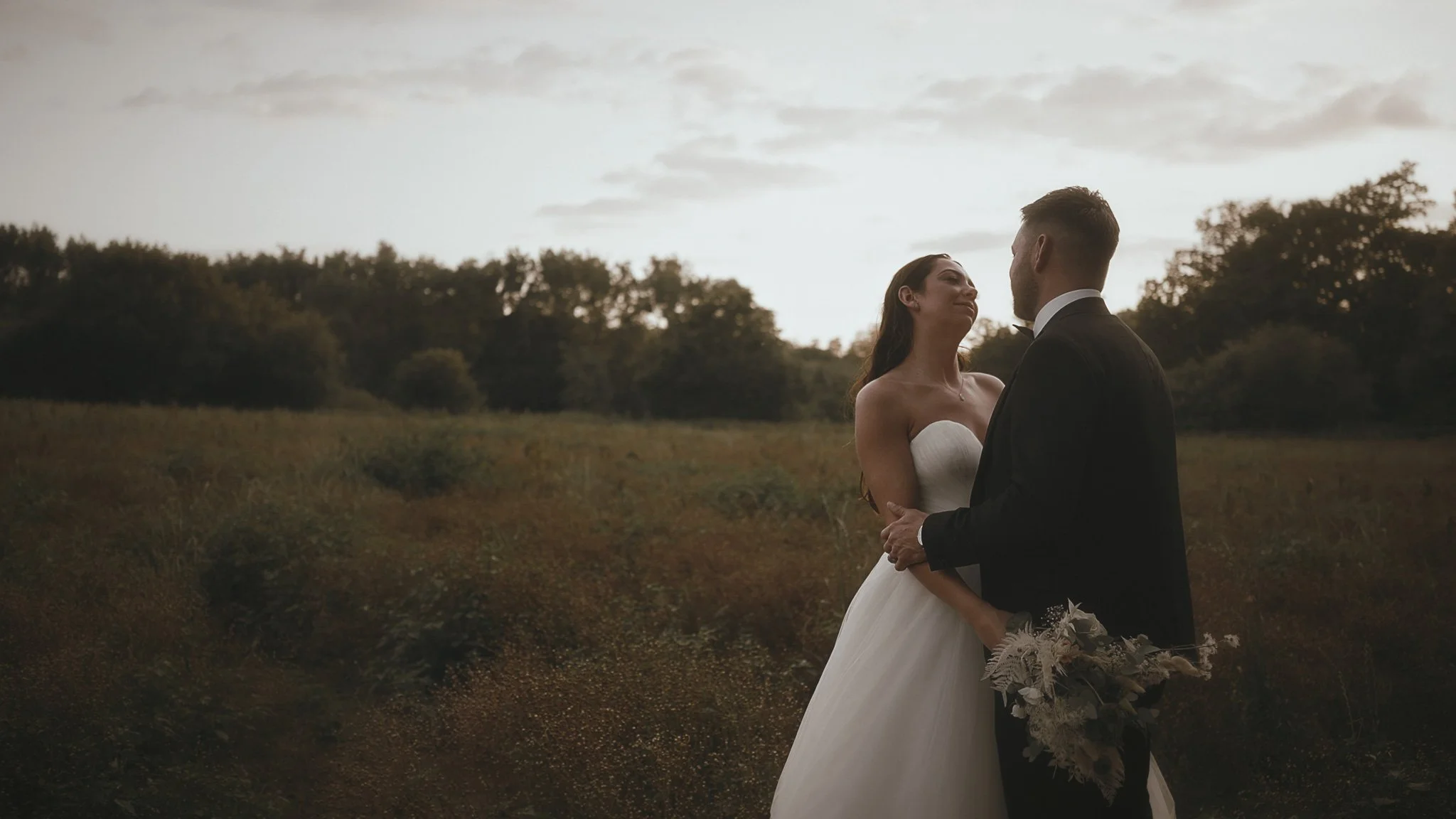 A wedding videography shot from an Oxnead Hall wedding, captured by Norfolk videographer Luke Batchelor Productions.