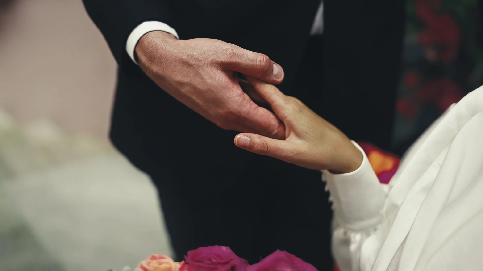 A wedding videography shot from a luxury black-tie wedding at Port Lympne Hotel, captured by videographer Luke Batchelor Productions.