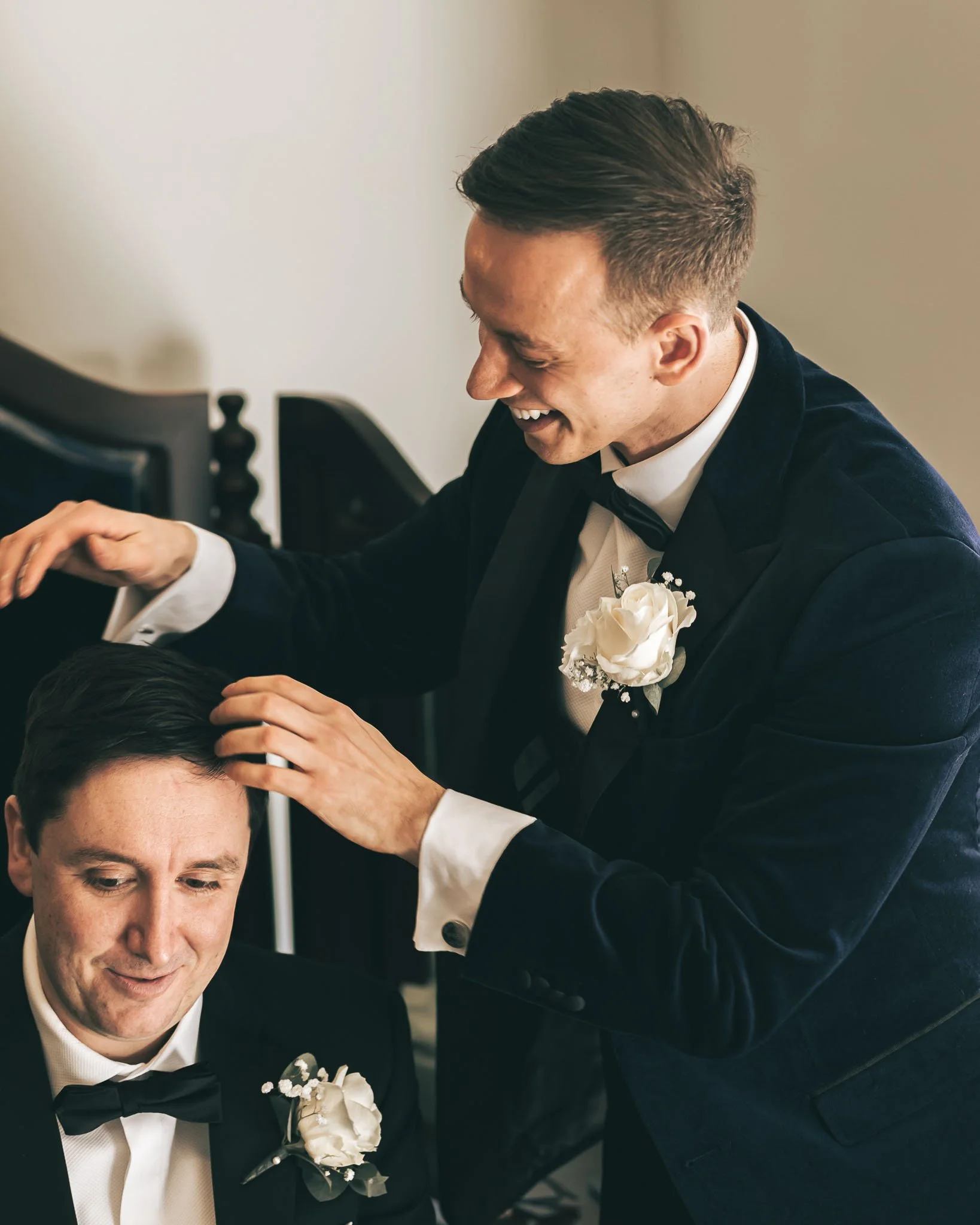 An image from a luxury UK wedding, captured by a wedding photography and videography team from Luke Batchelor Productions.