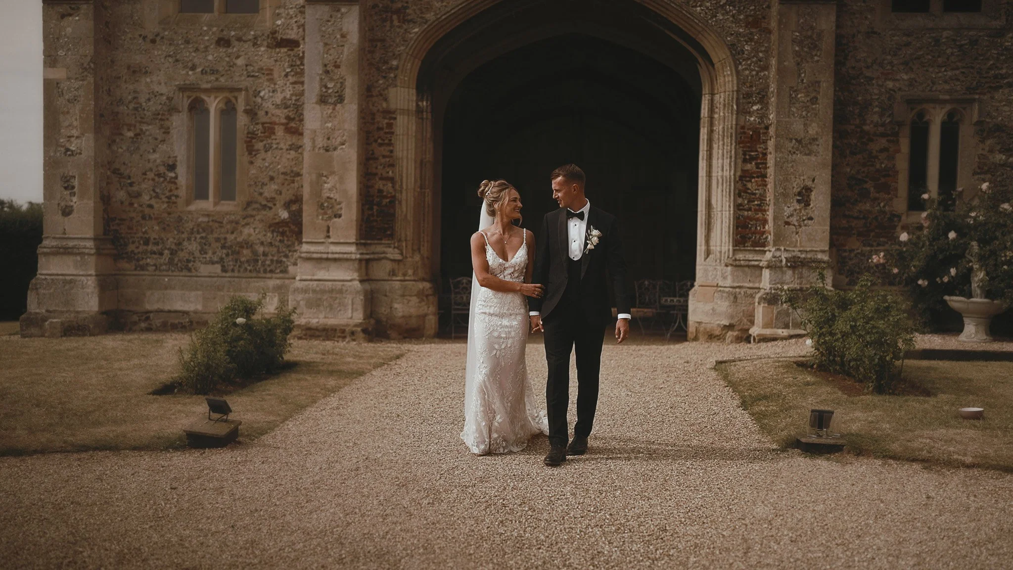 An image of a wedding in Norfolk, captured by wedding videographer Luke Batchelor Productions.