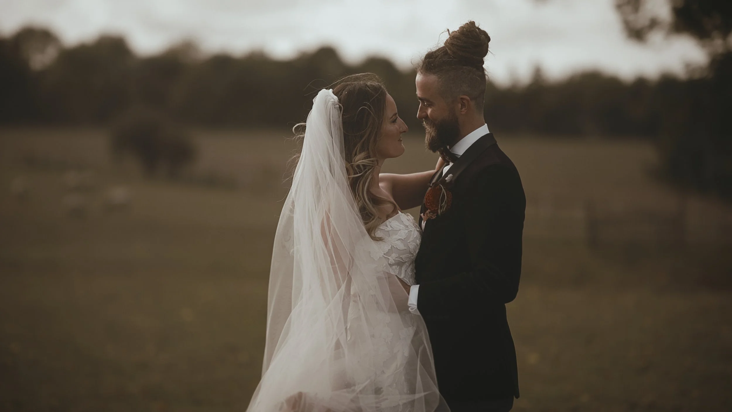 A cinematic wedding videography shot from a Pylewell Park wedding in Hampshire, captured by Luke Batchelor Productions.