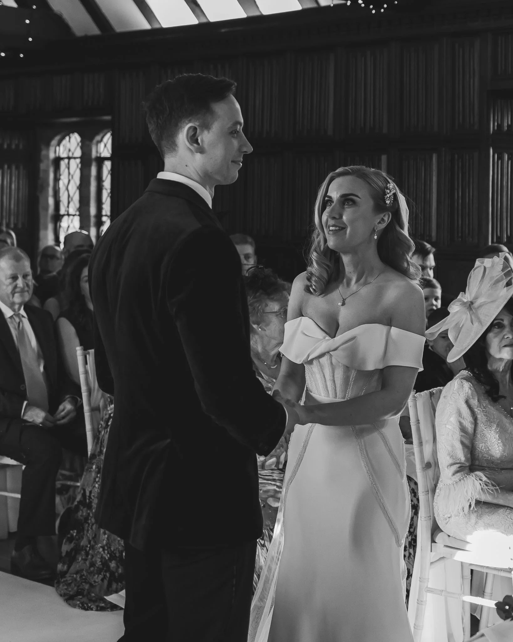 An image from a luxury UK wedding, captured by a wedding photography and videography team from Luke Batchelor Productions.