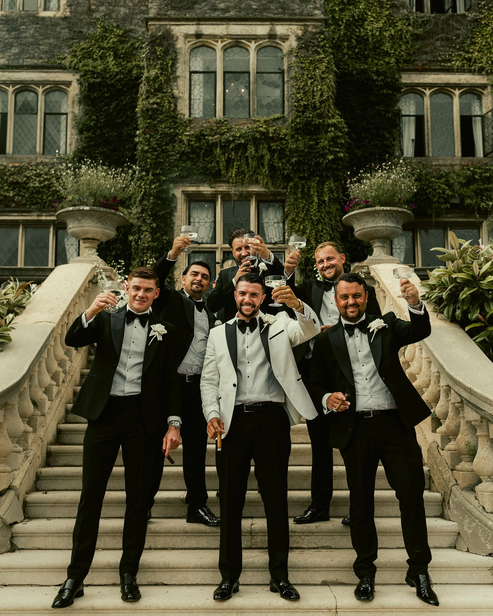 A luxury Eastwell Manor wedding, filmed and photographed by Kent wedding videographer Luke Batchelor Productions.