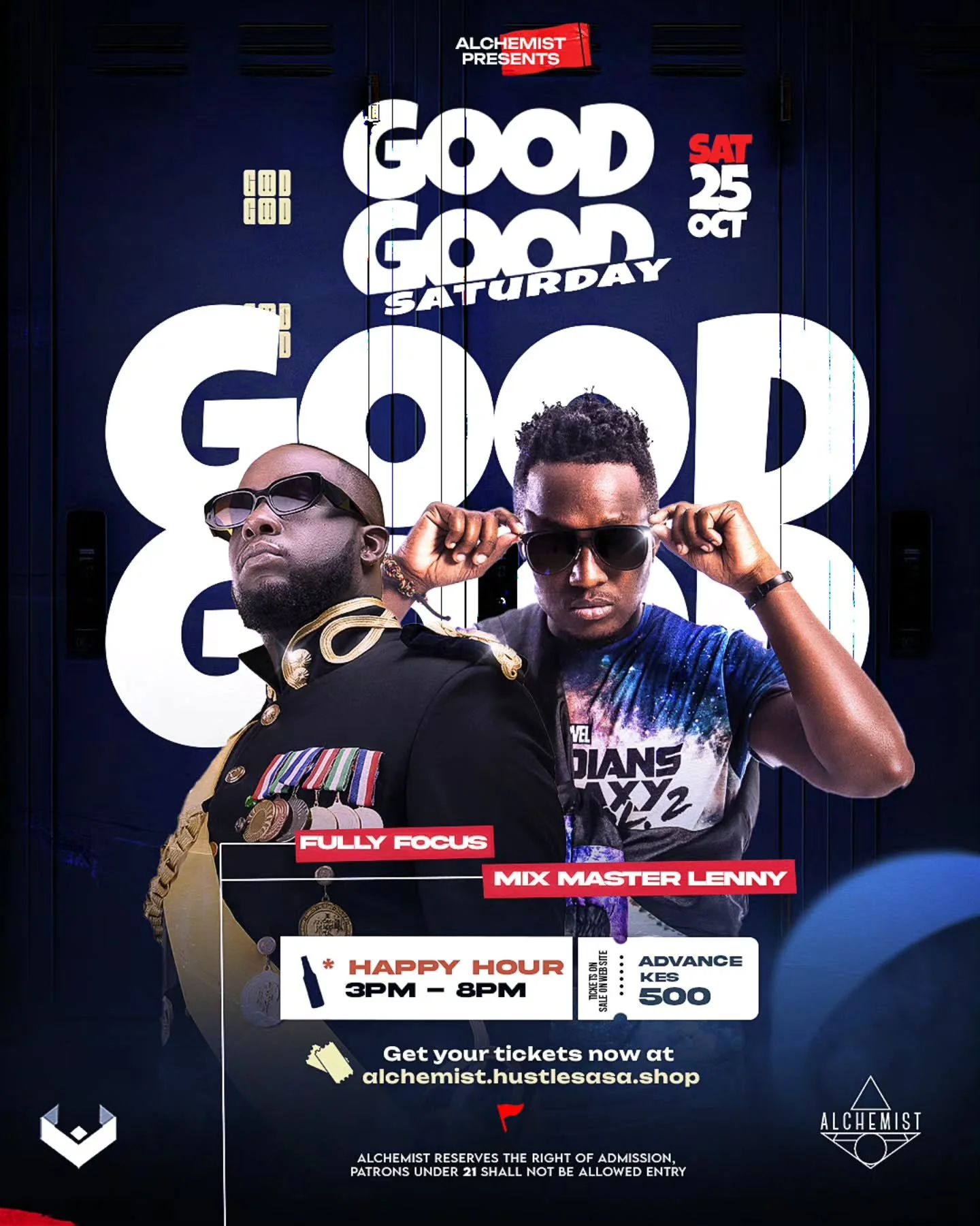 Want to dance, vibe &amp; experience a proper Nairobi Night out? 

Catch @fullyfocus X @mixmasterlenny this SATURDAY for a GOOD GOOD night