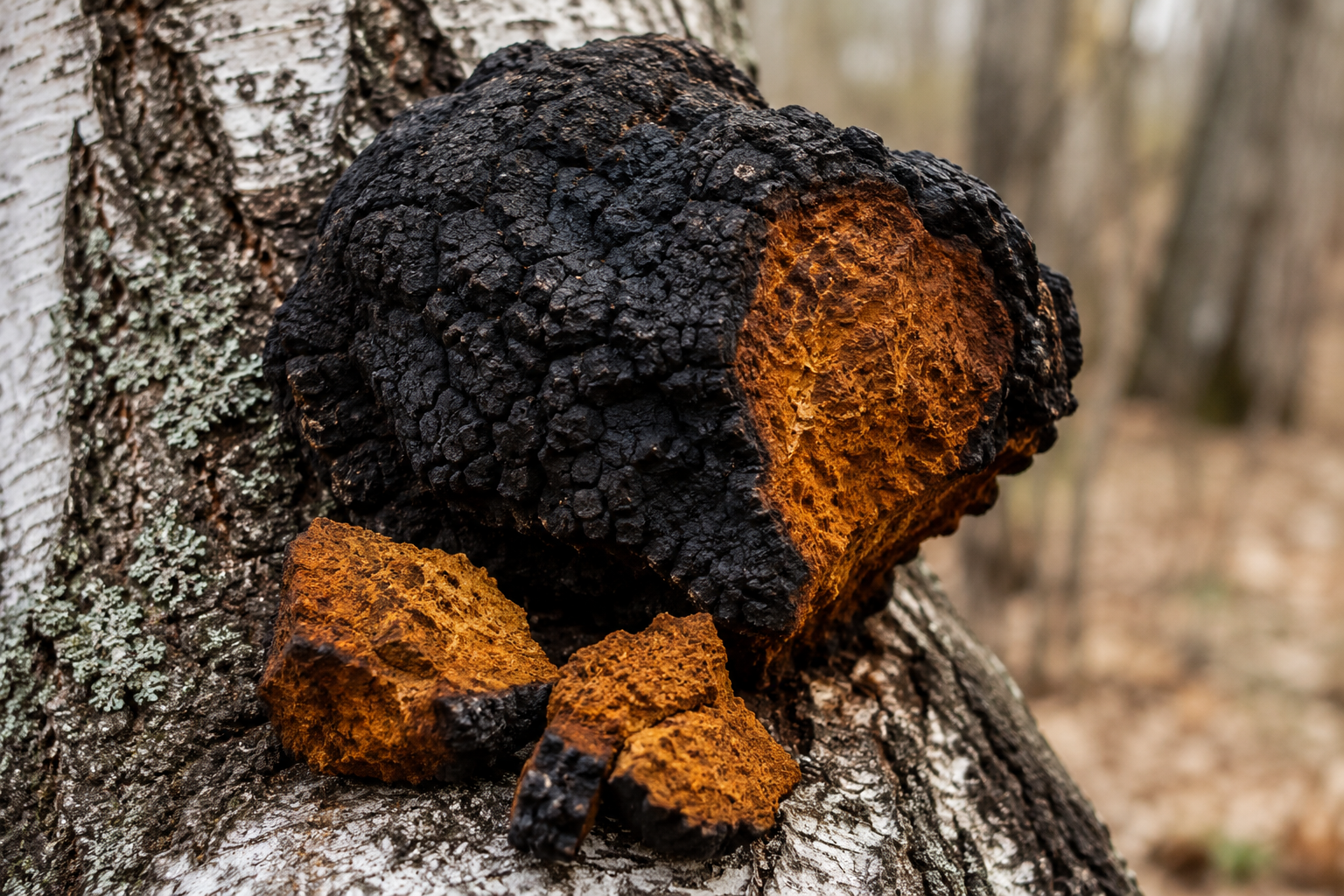Chaga: el hongo antioxidante que ayuda a proteger la piel del envejecimiento