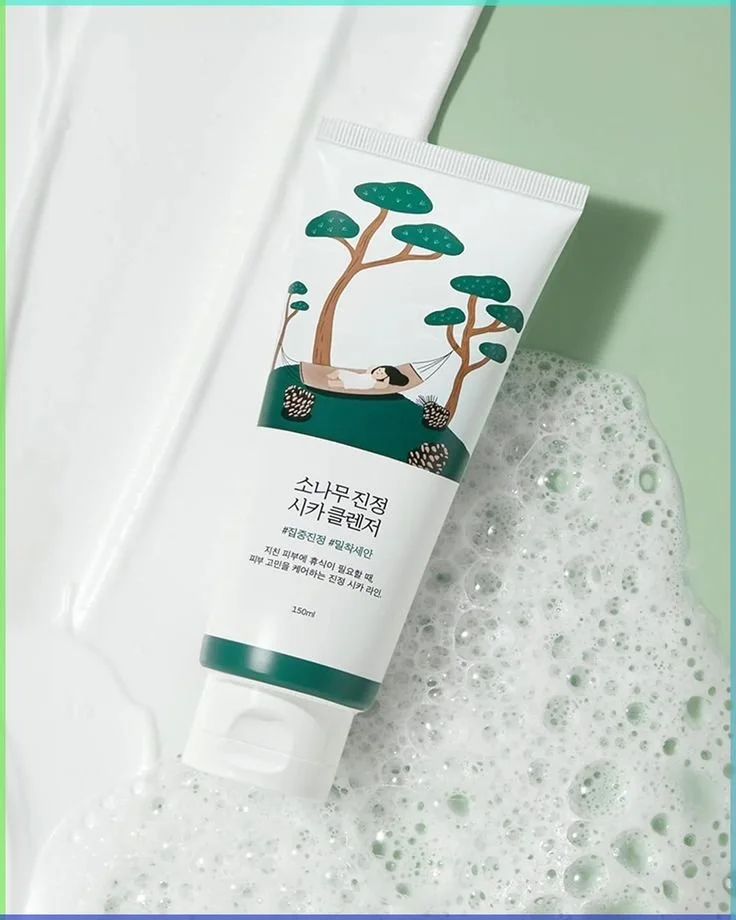 Round Lab Pine Calming Cica Cleanser