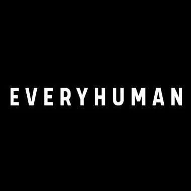 The word 'EVERYHUMAN' in white text on a black background.