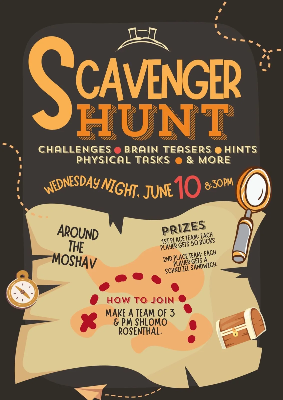 Moshav Scavenger Hunt