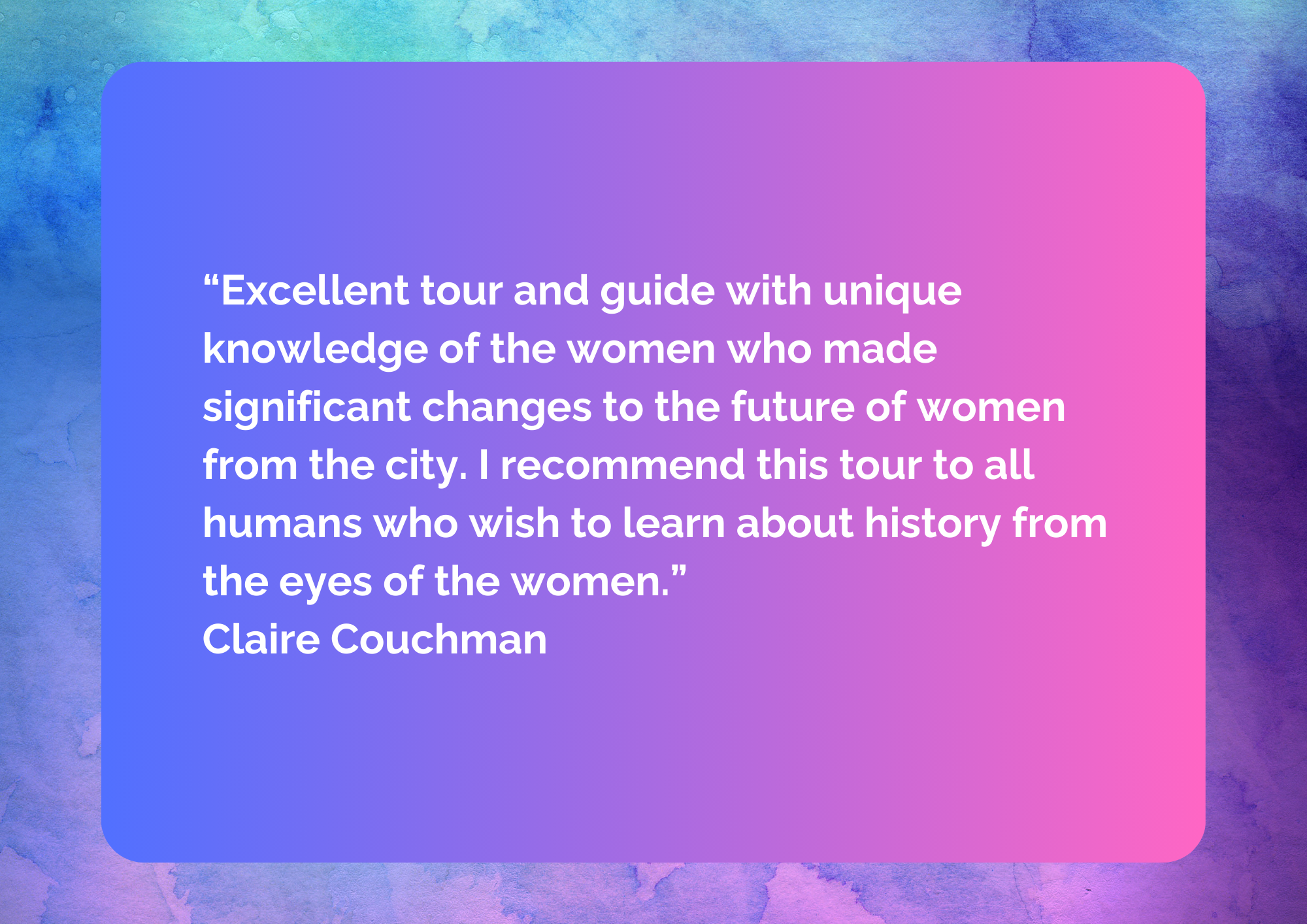 Daring Women of Edinburgh review Claire new  2023.png