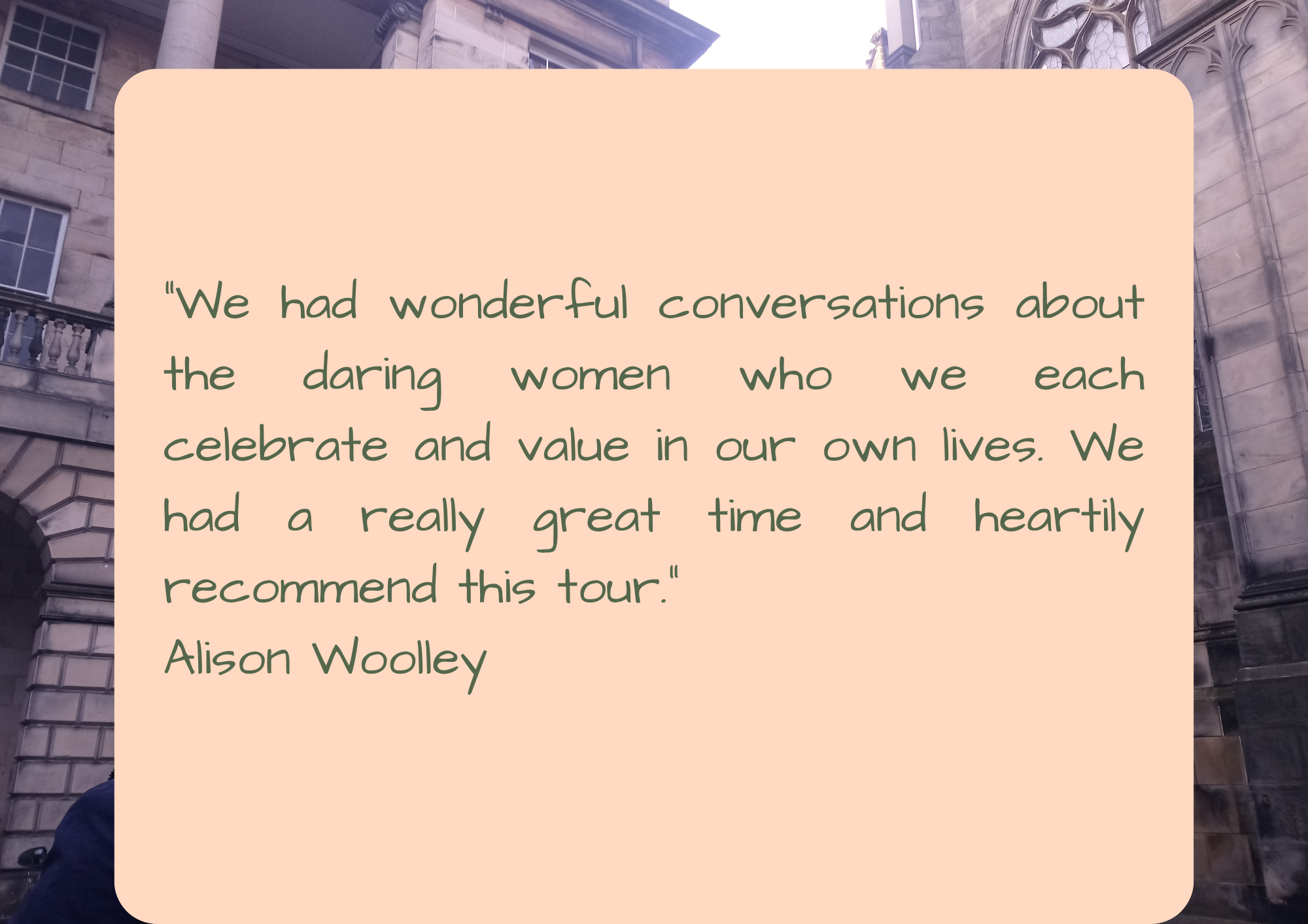 Daring Women tour review Alison Wooley 2022 new 2026.png