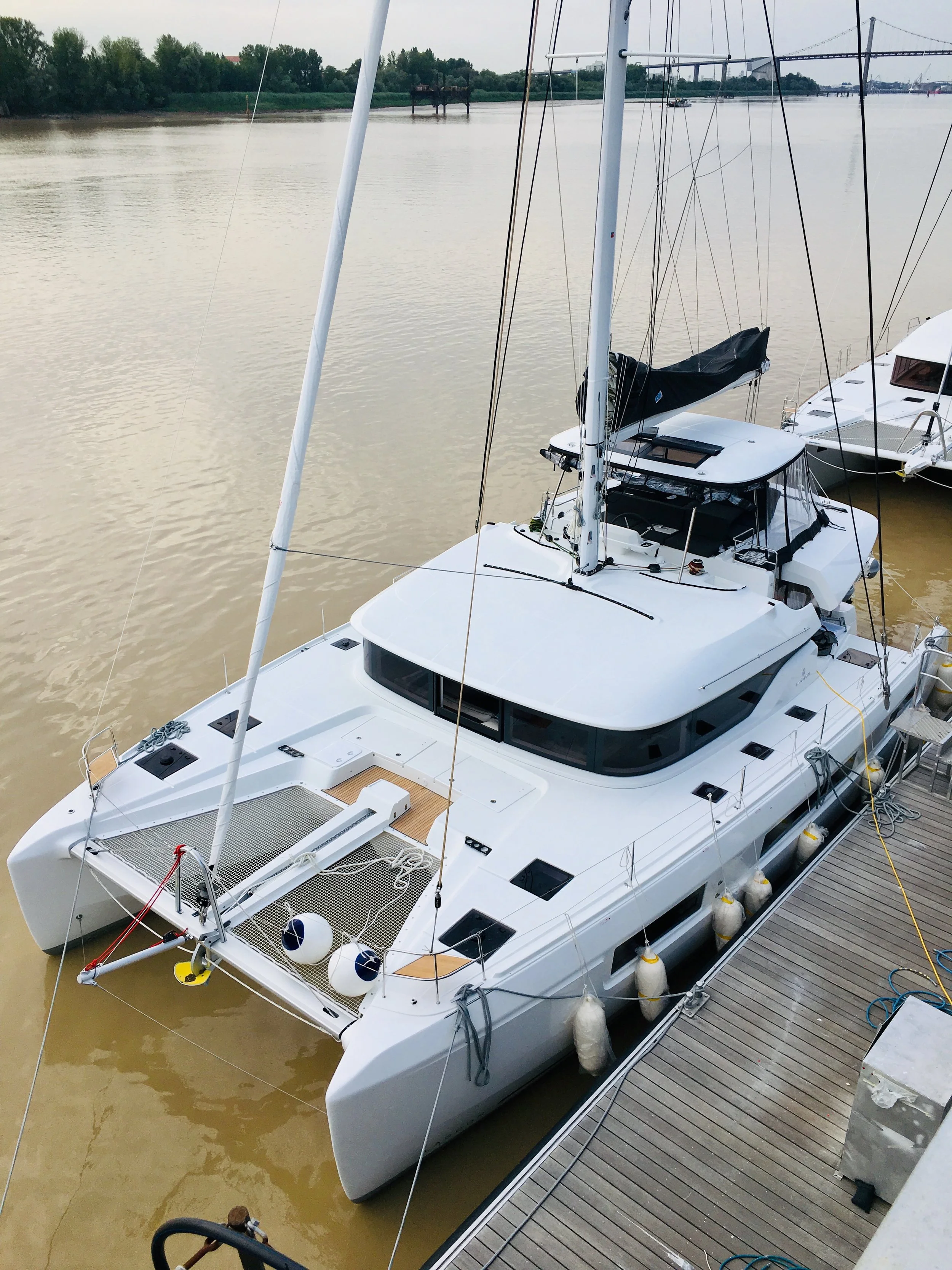 Vista alto Lagoon 50 Cantiere Lagoon Bordeaux Francia