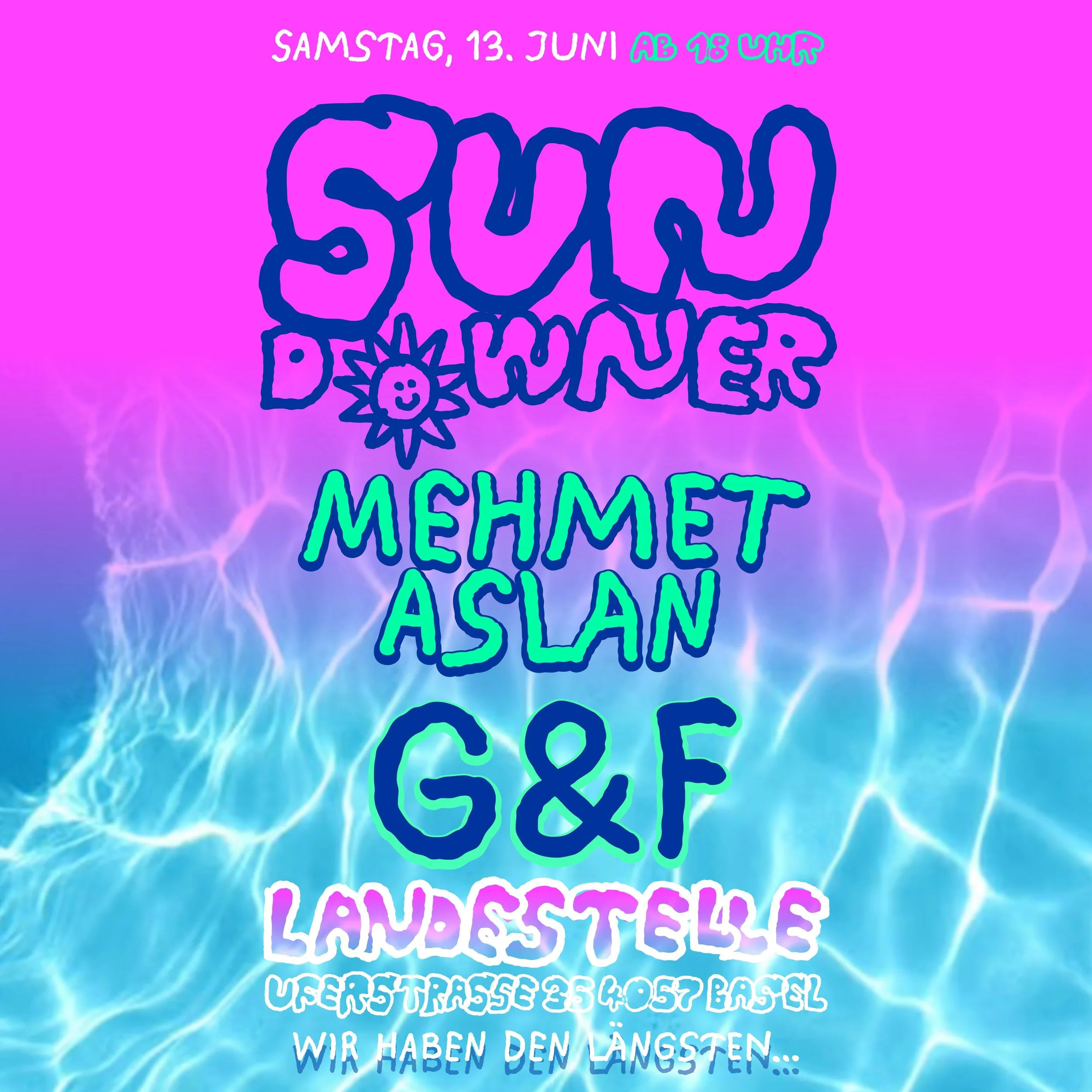 Bei sommerlichen 25 Grad ist @mehmetaslan_ diesen Samstag zu Gast bei der @landestelle.basel &ndash; Der DJ, Produzent und Designer mit Basler Roots spielt ab 18 Uhr eines seiner exquisiten Sets und begleitet die G&auml;ste in den Sundowner! Danach &